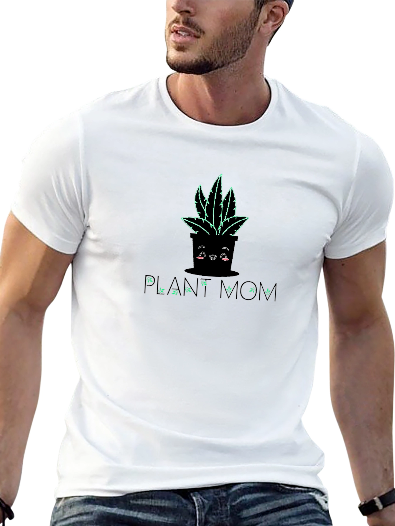Plant Mom Graphic T-Shirt