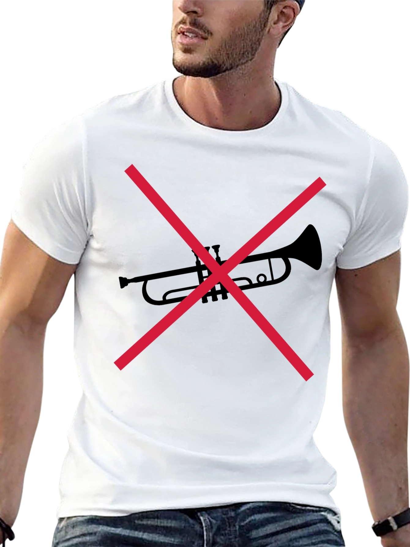Mens Black Graphic Tee