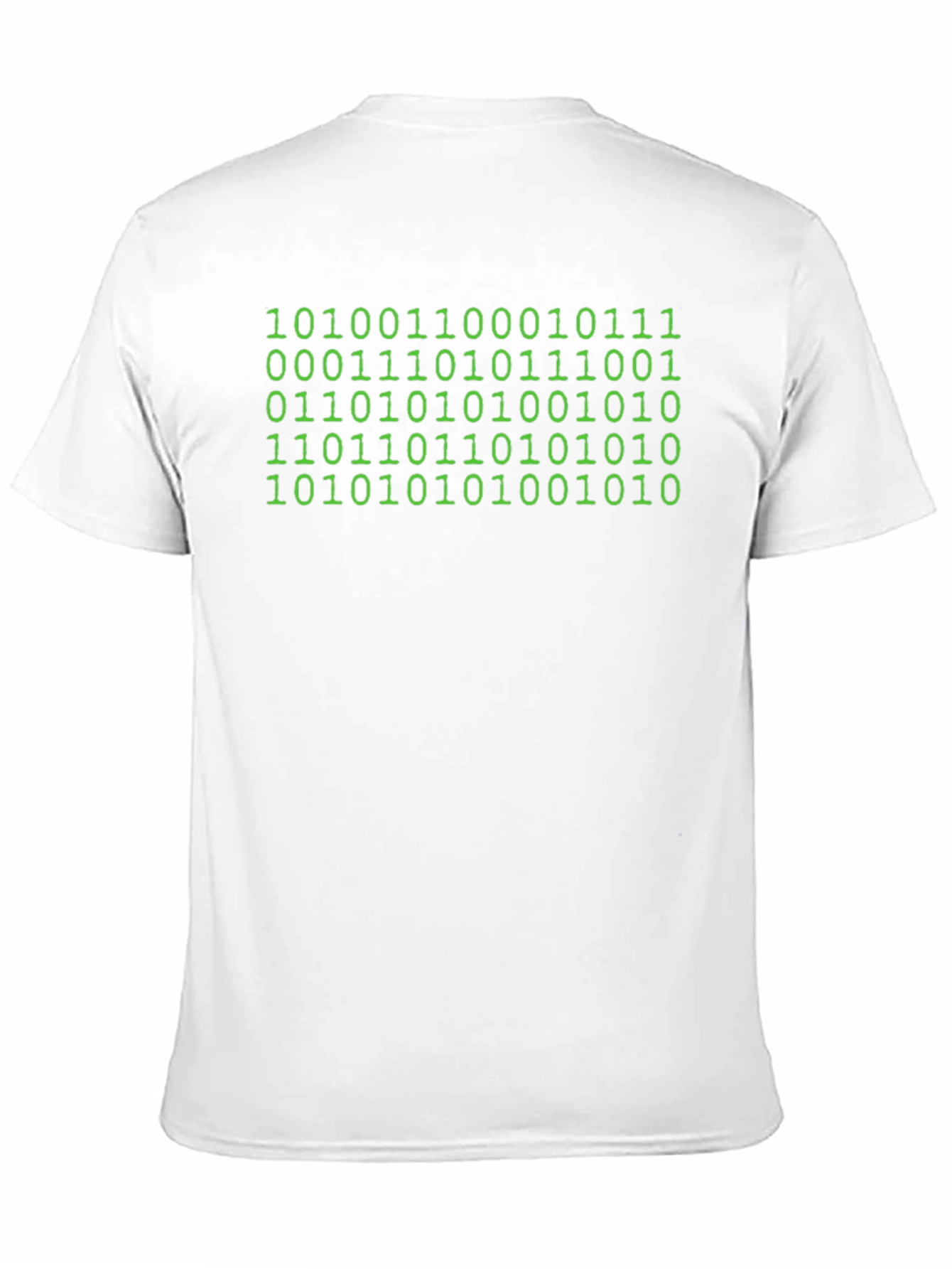Binary Code Graphic Tee - Geek Chic Fashion
