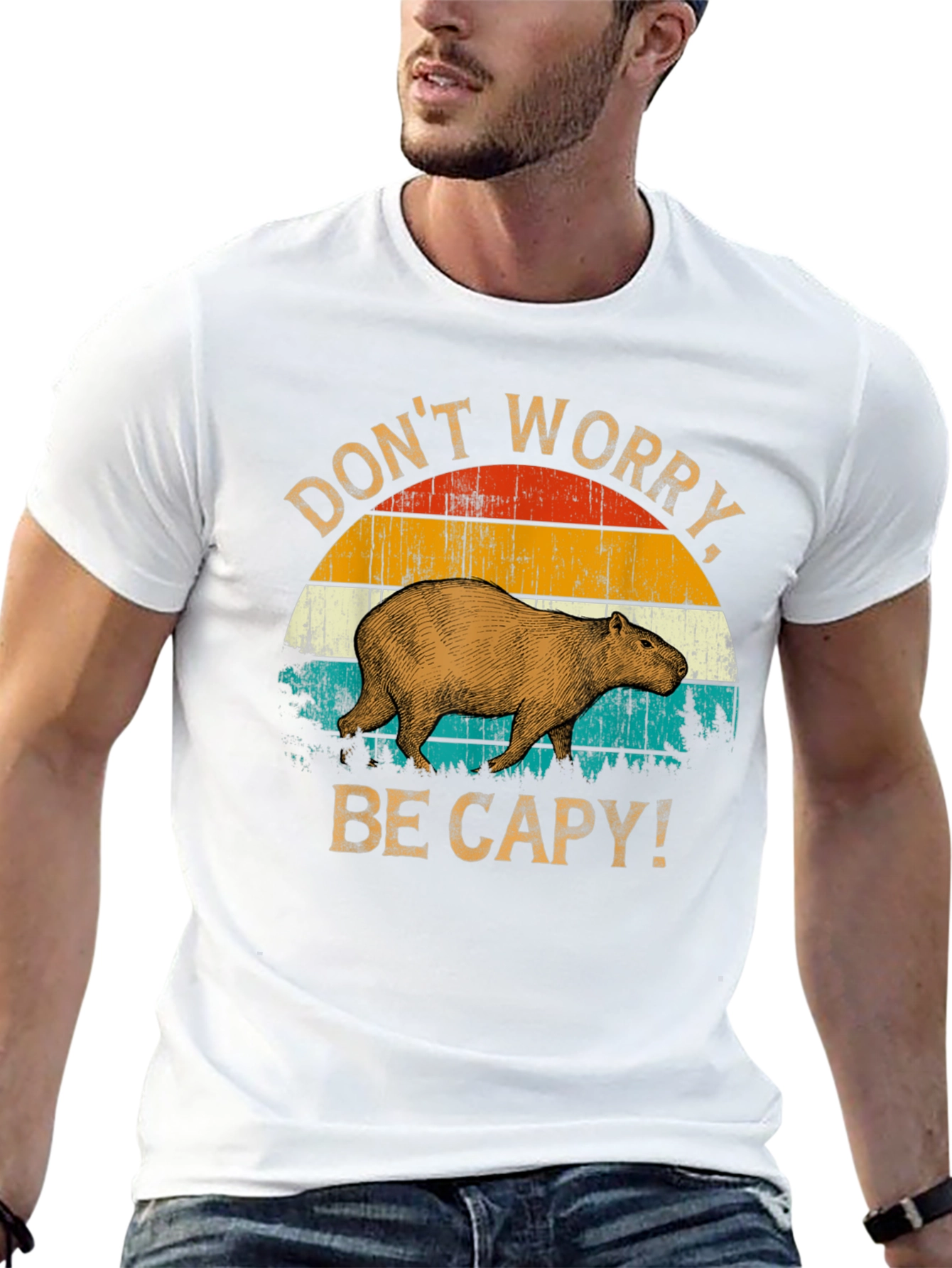 Dont Worry Be Capy T-Shirt