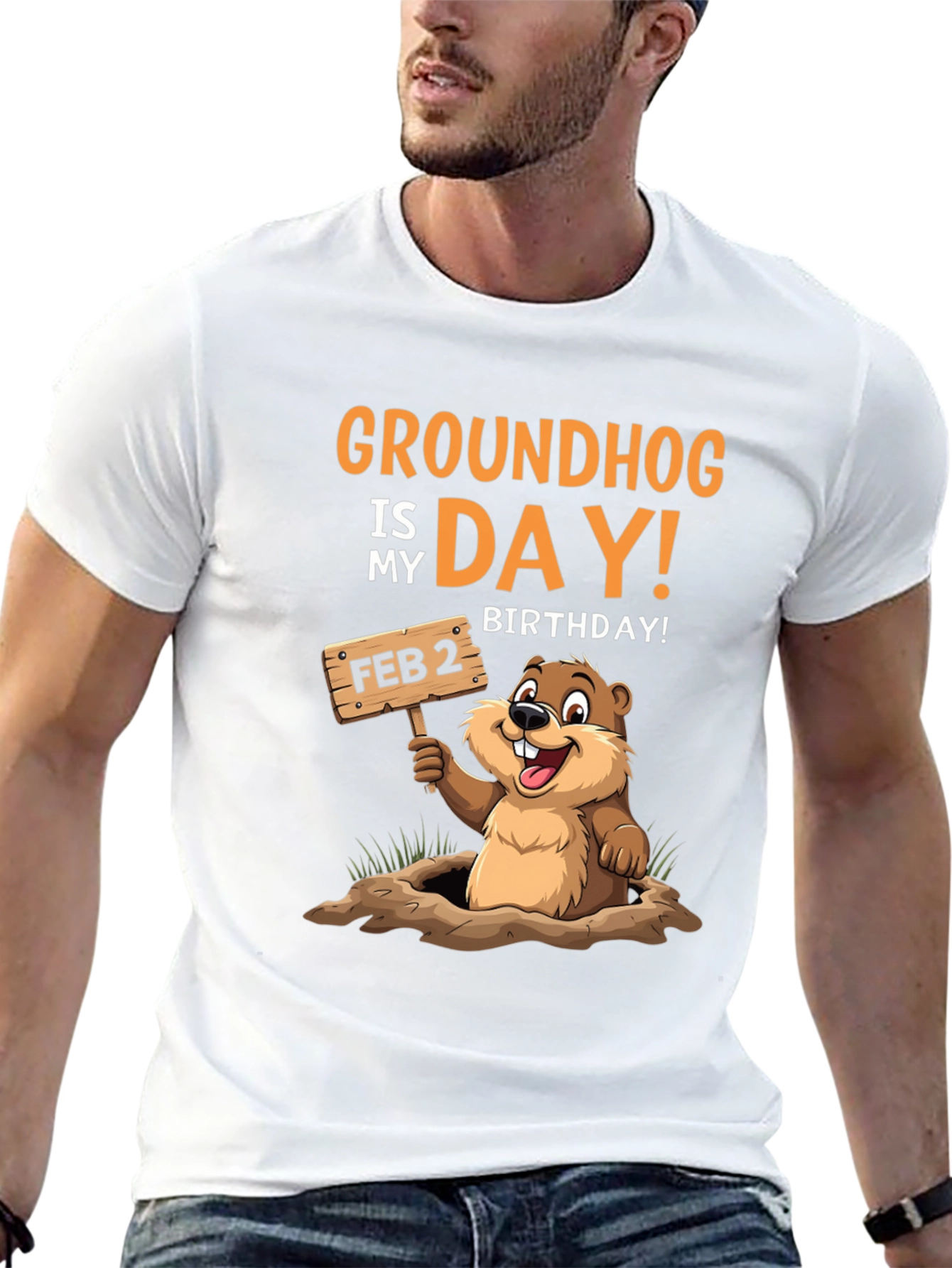 Groundhog Day Birthday T-Shirt