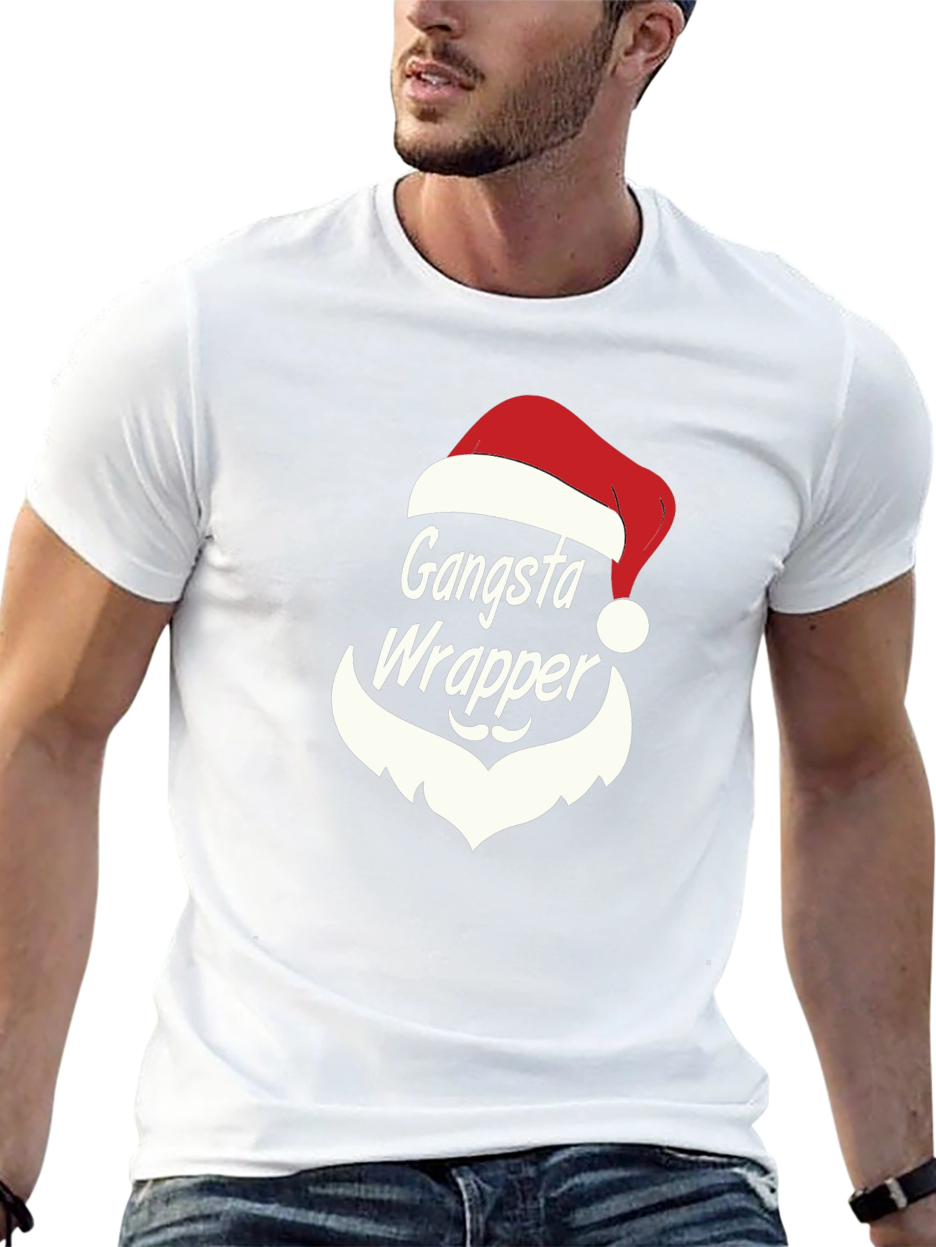 Gangsta Wrapper Christmas T-Shirt