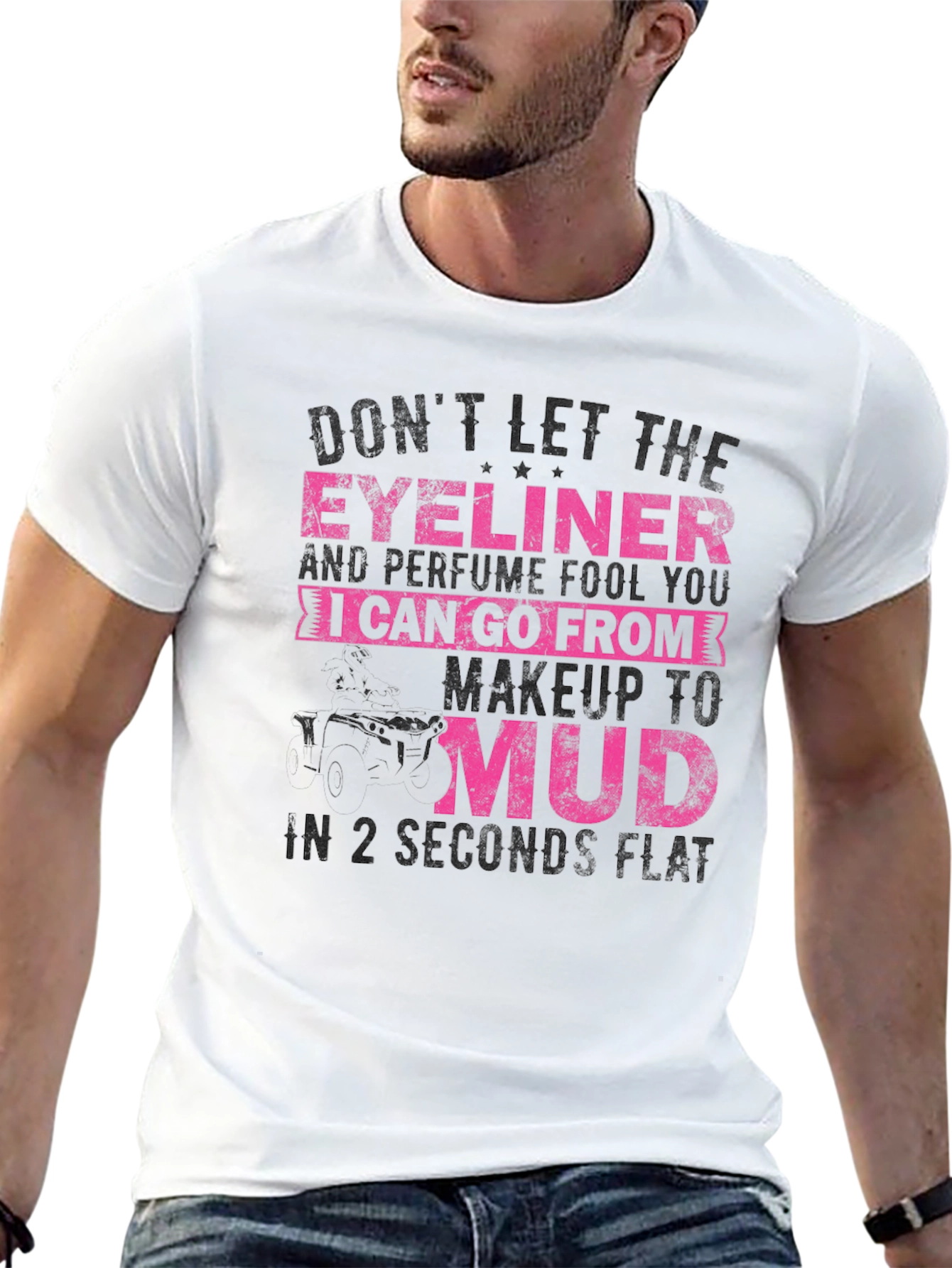 Eyeliner & Perfume to Mud T-Shirt