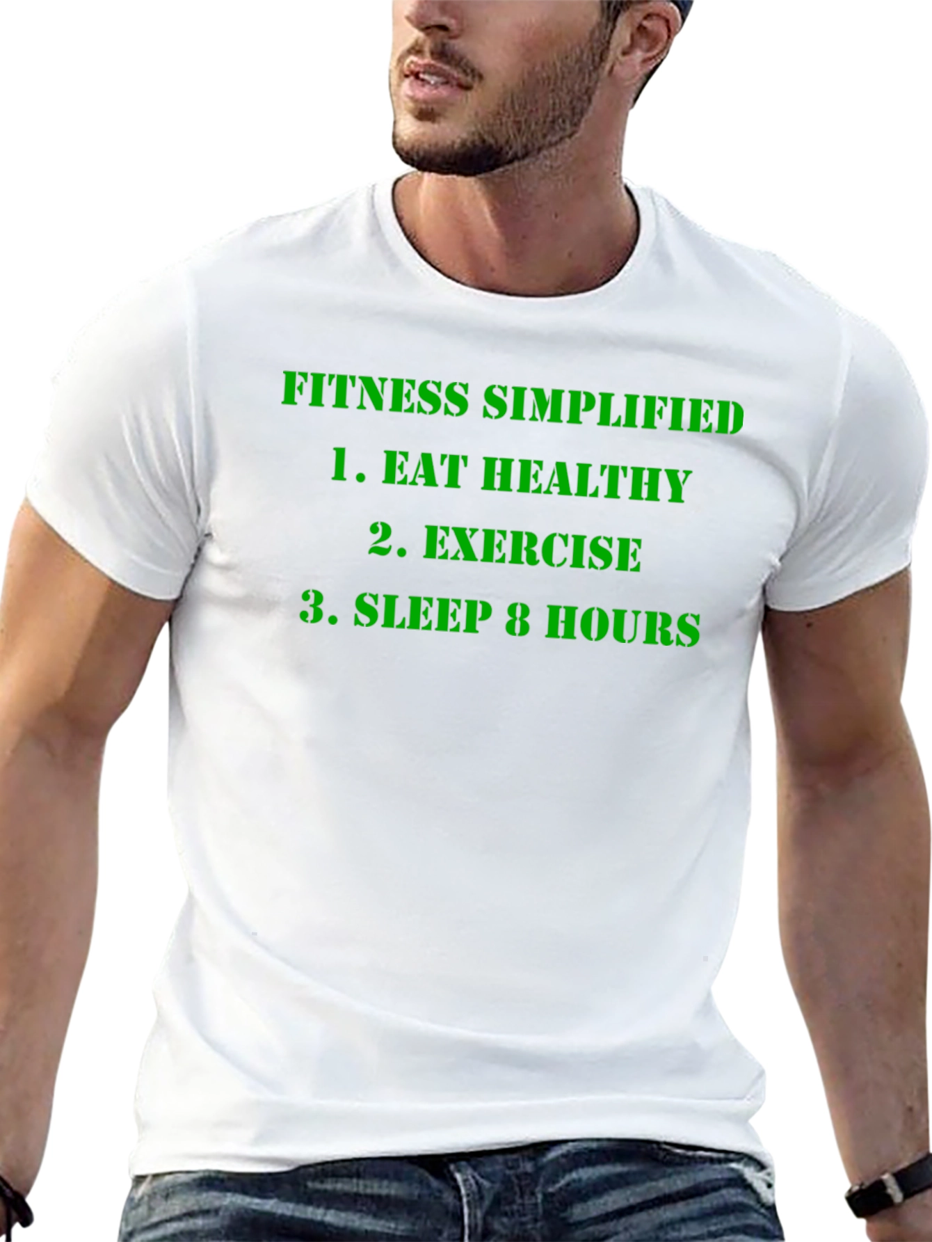 Fitness Simplified Black T-Shirt