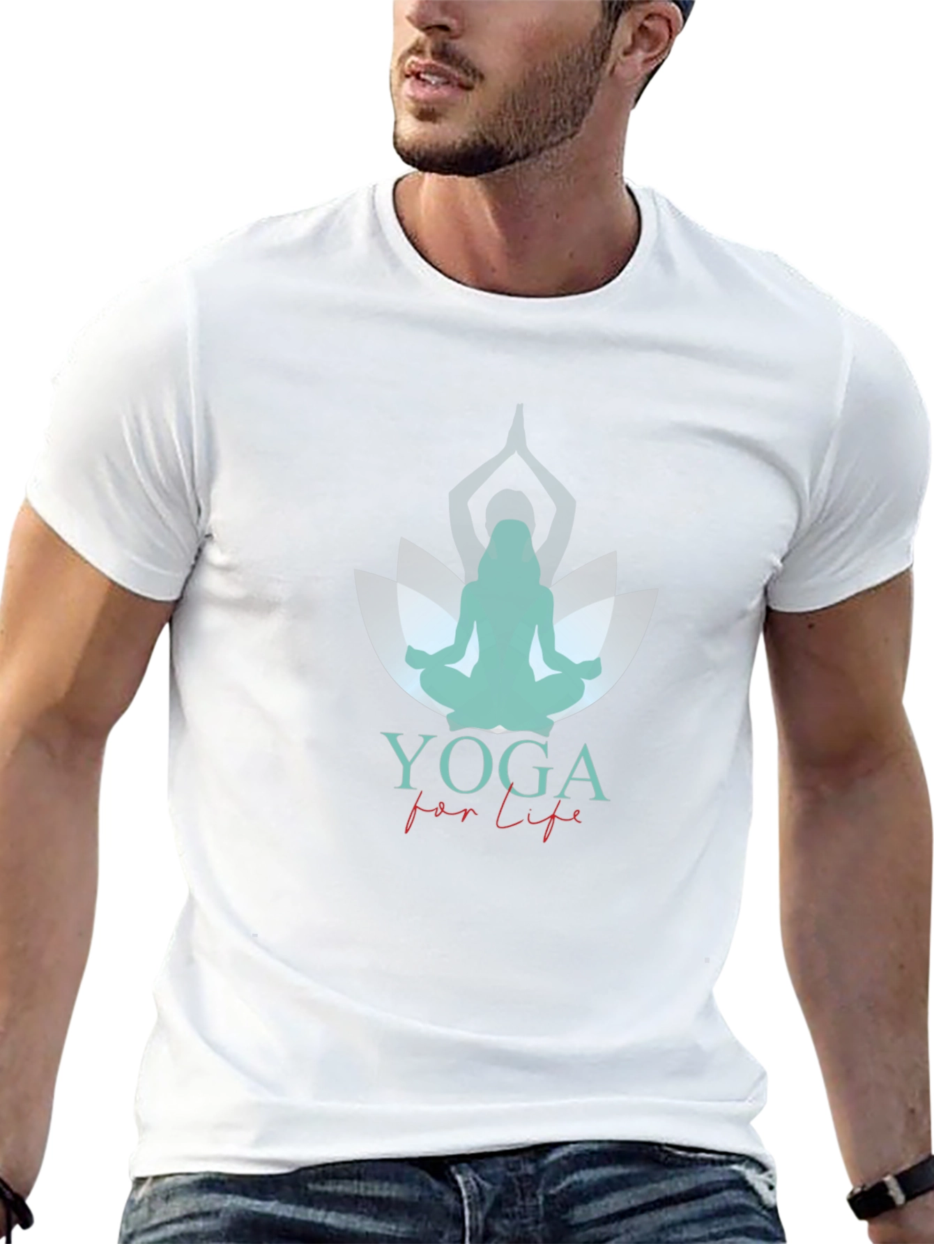 Yoga Life T-Shirt - Meditative Design