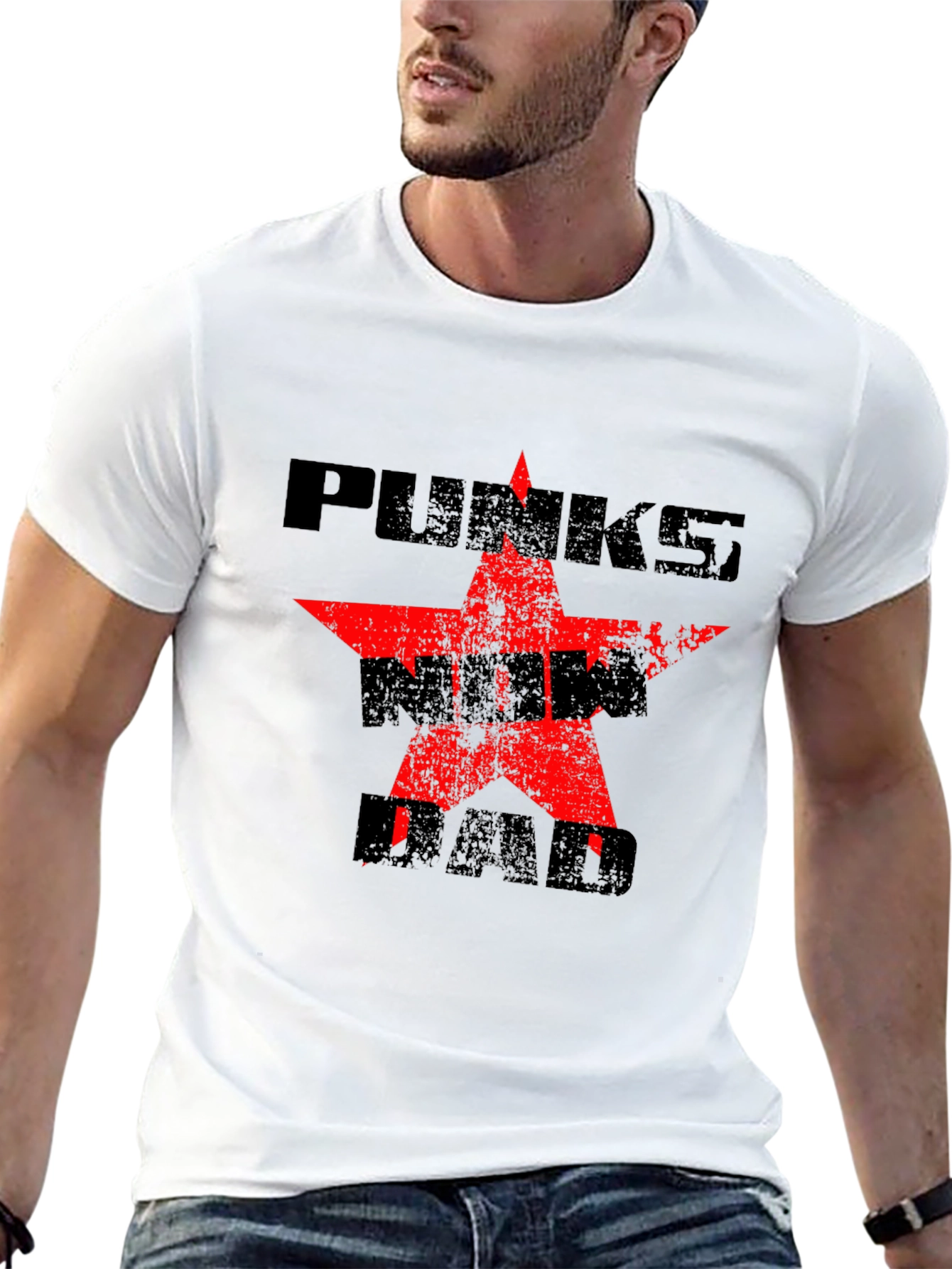 Punks Not Dad Graphic Tee