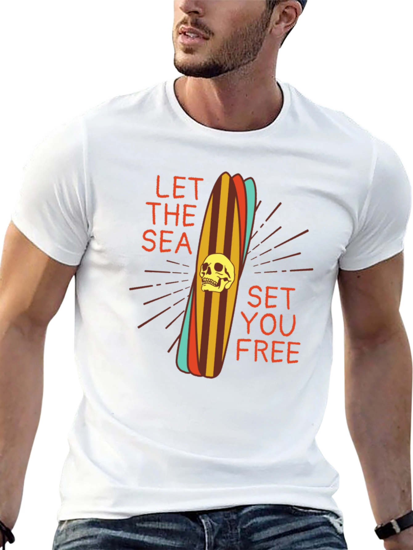 Let the Sea Set You Free Graphic T-Shirt