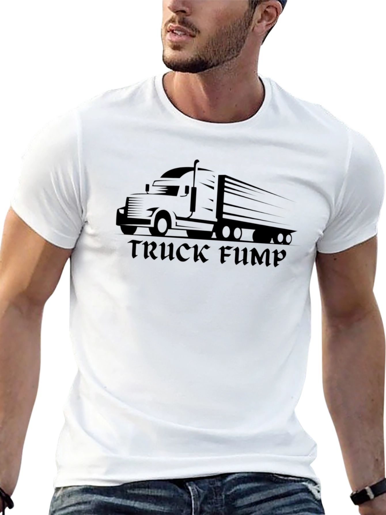 Truck Fump Graphic T-Shirt - Cool Black Tee