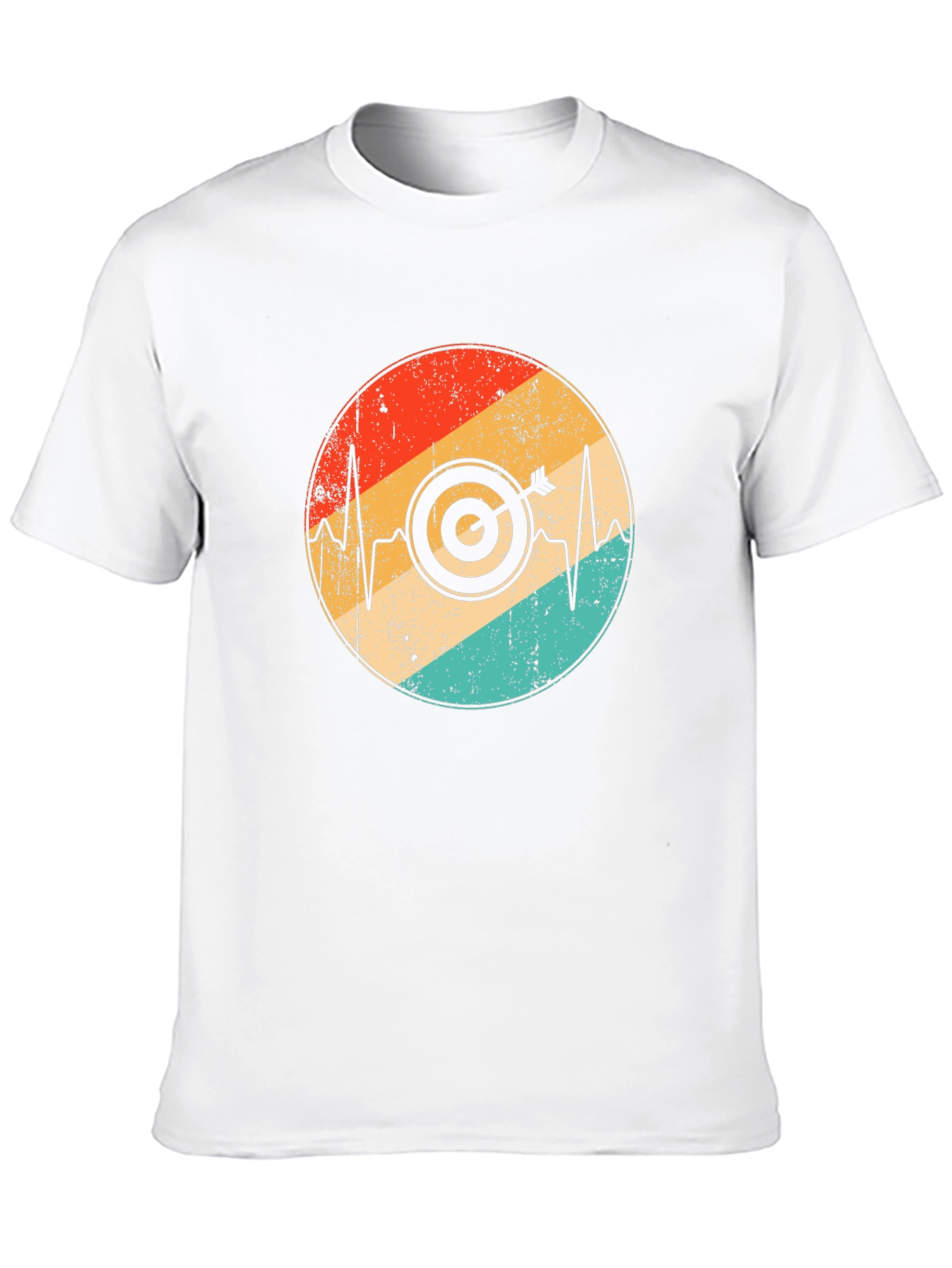 Target Heartbeat Black T-Shirt