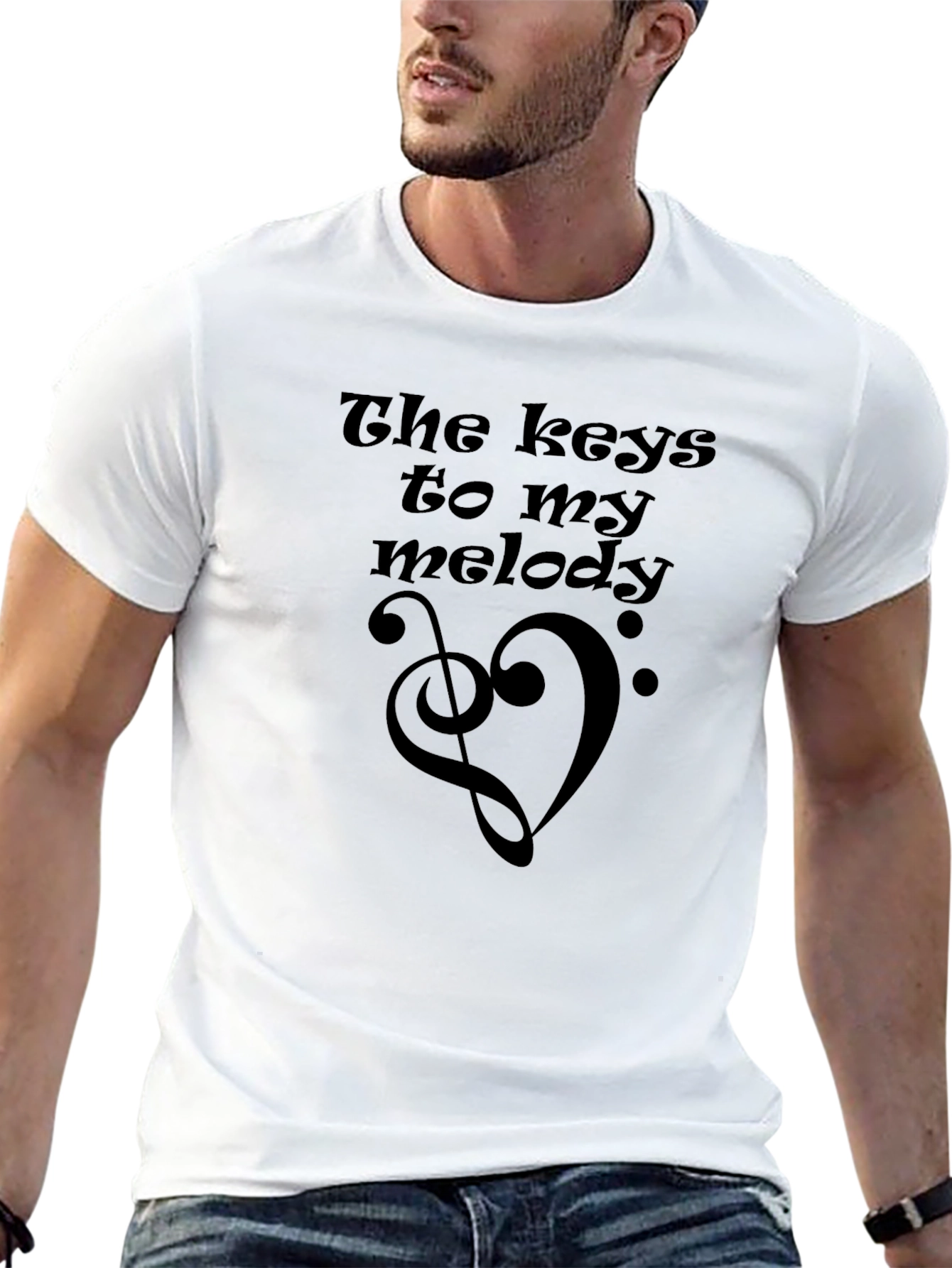 The Keys to My Melody Graphic T-Shirt
