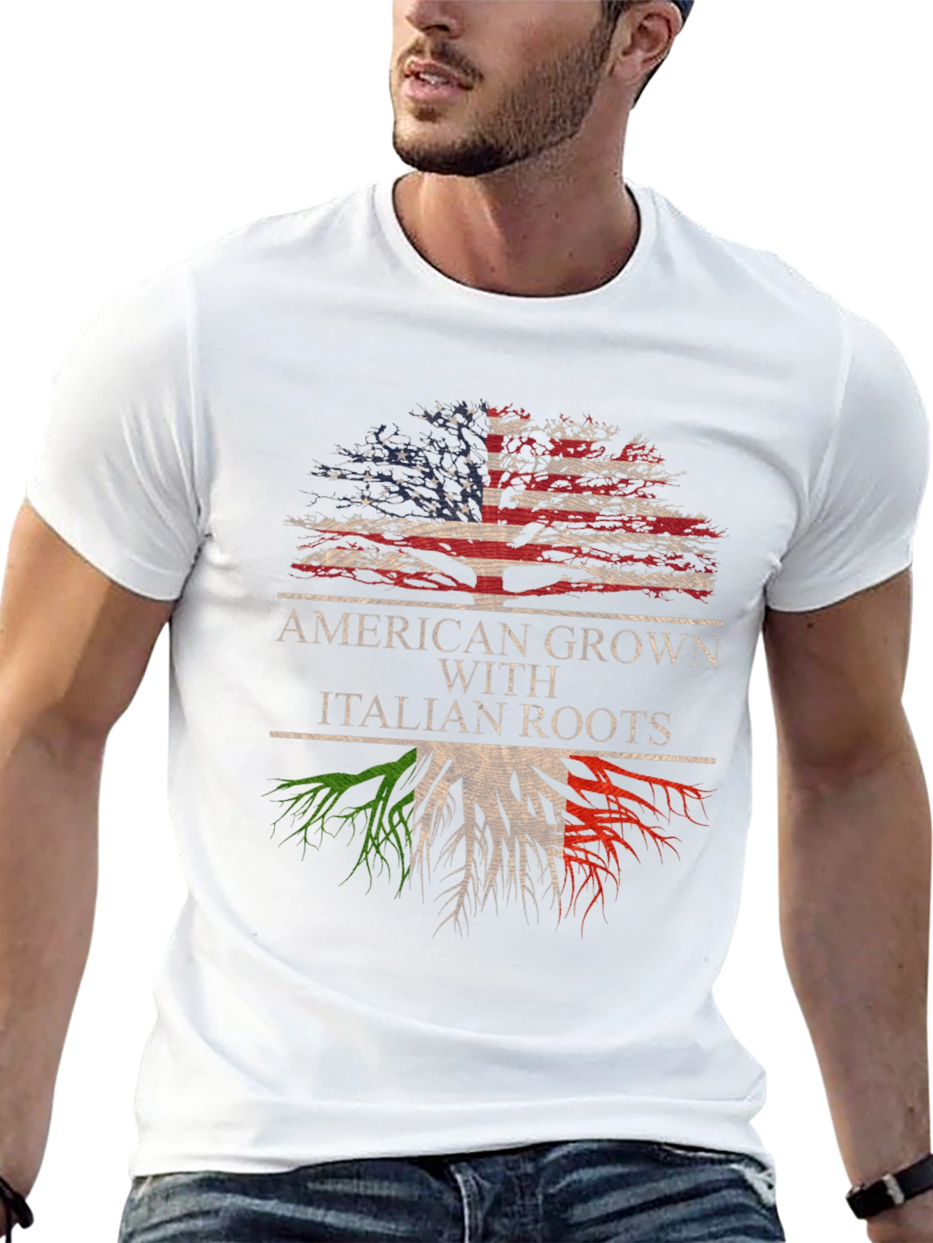American Grown Italian Roots Tee