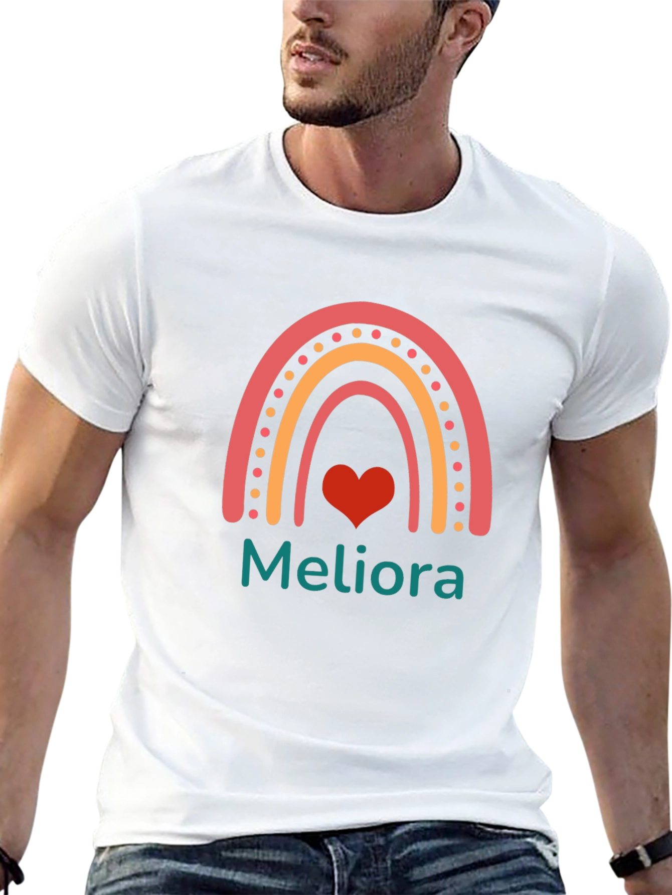 Meliora Rainbow Heart T-Shirt