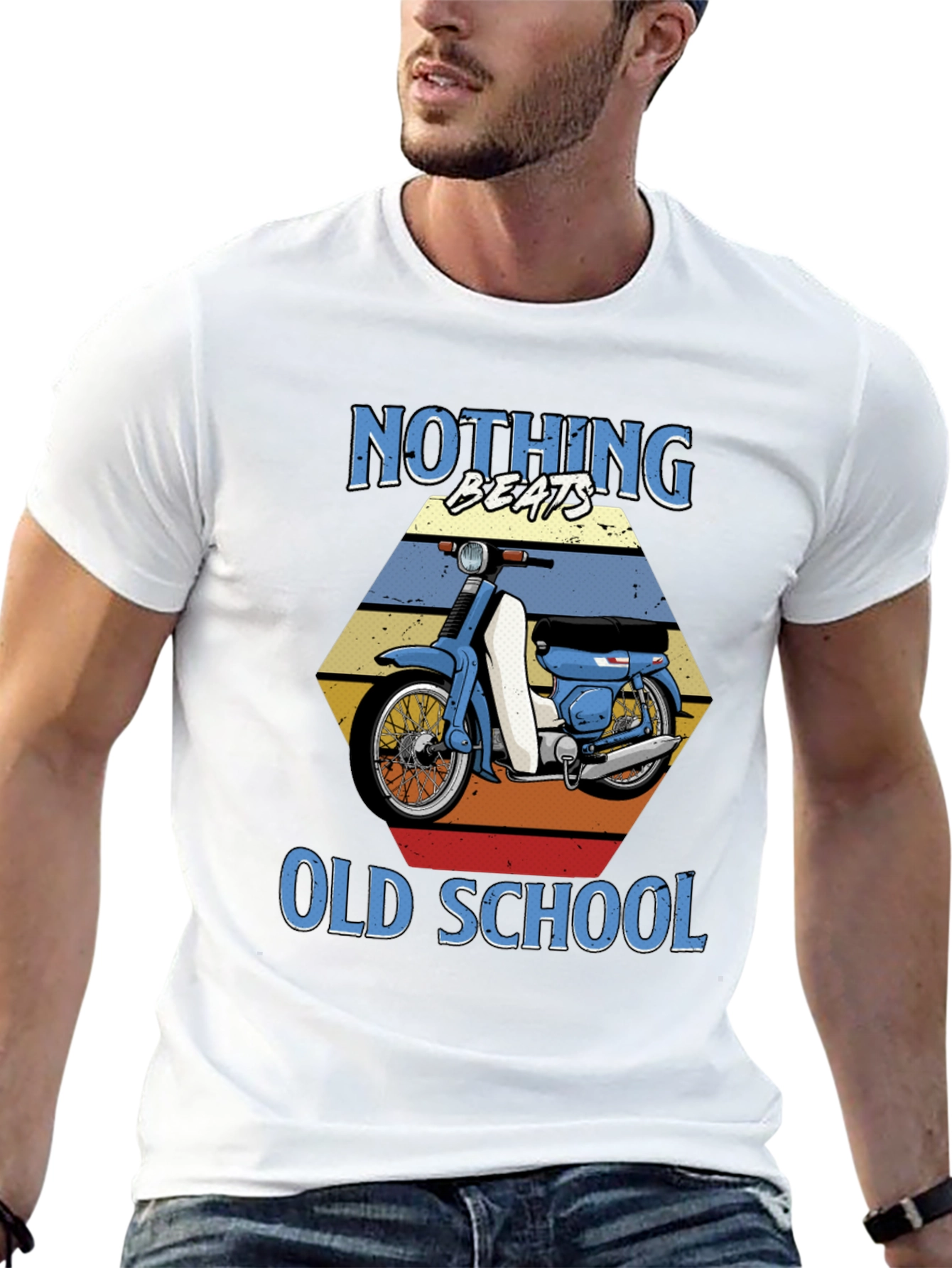 Nothing Beats Old School Motorcycle T-Shirt