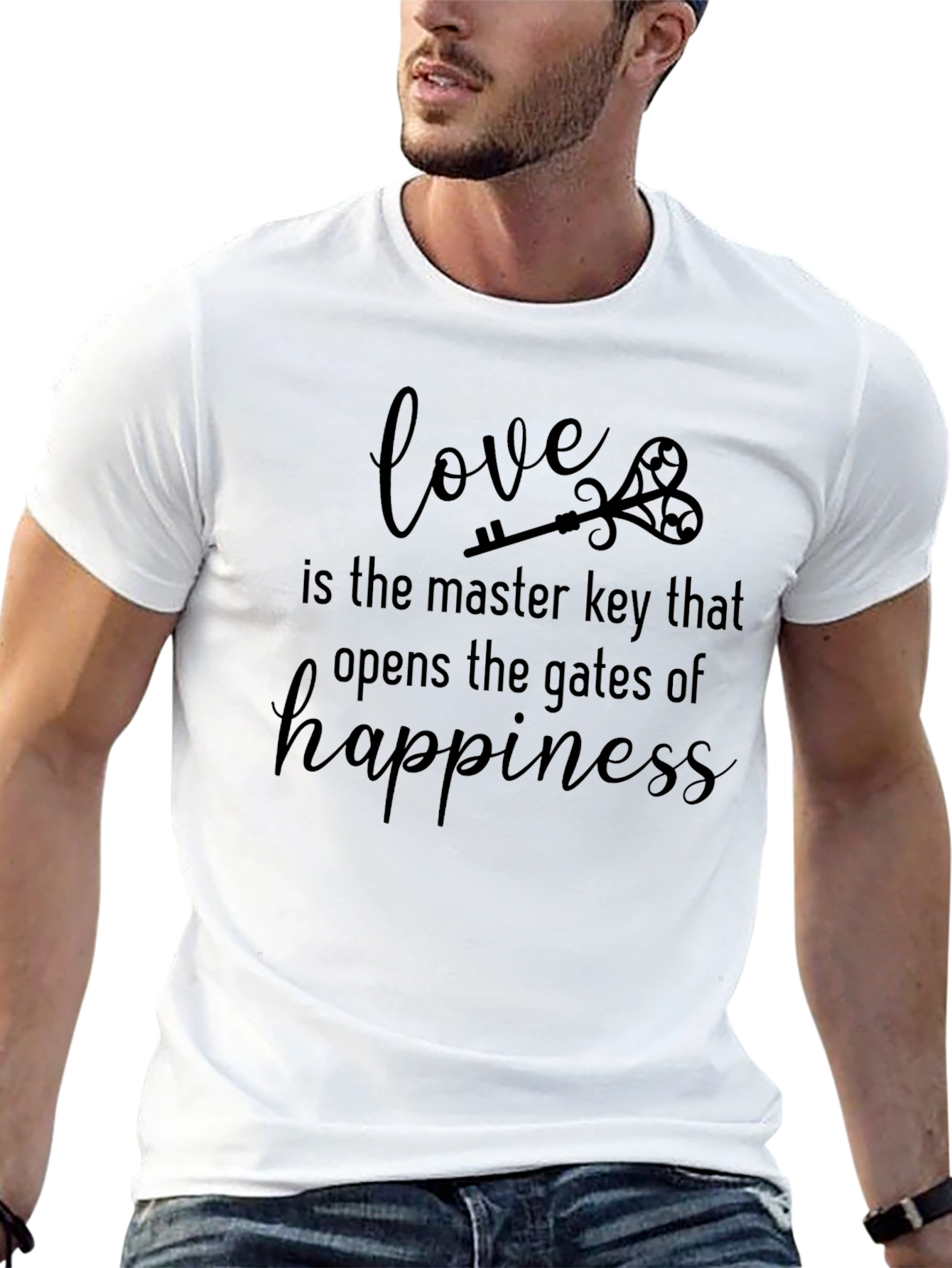 Love is the Key Graphic Tee