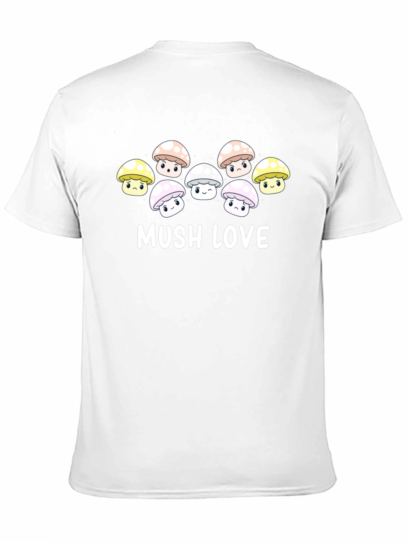 Mushroom Lover Graphic Tee - Mush Love Design