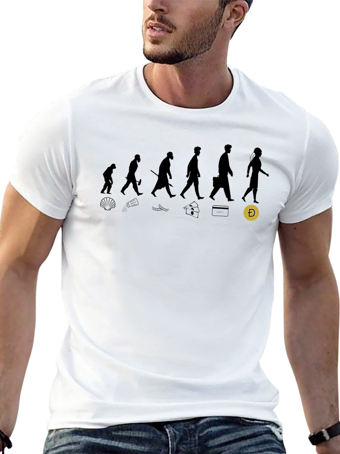Evolution to Crypto T-Shirt