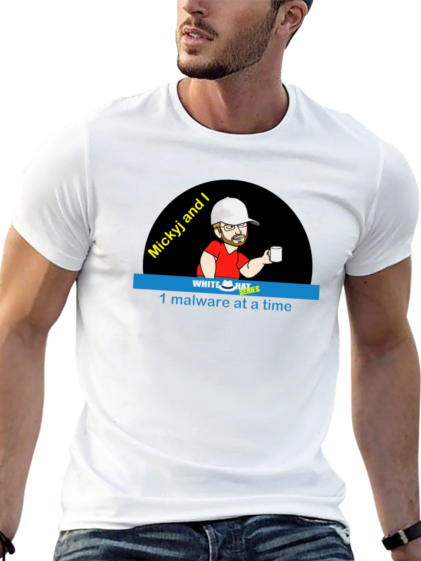 Mickyj and I T-Shirt - White Hat Series