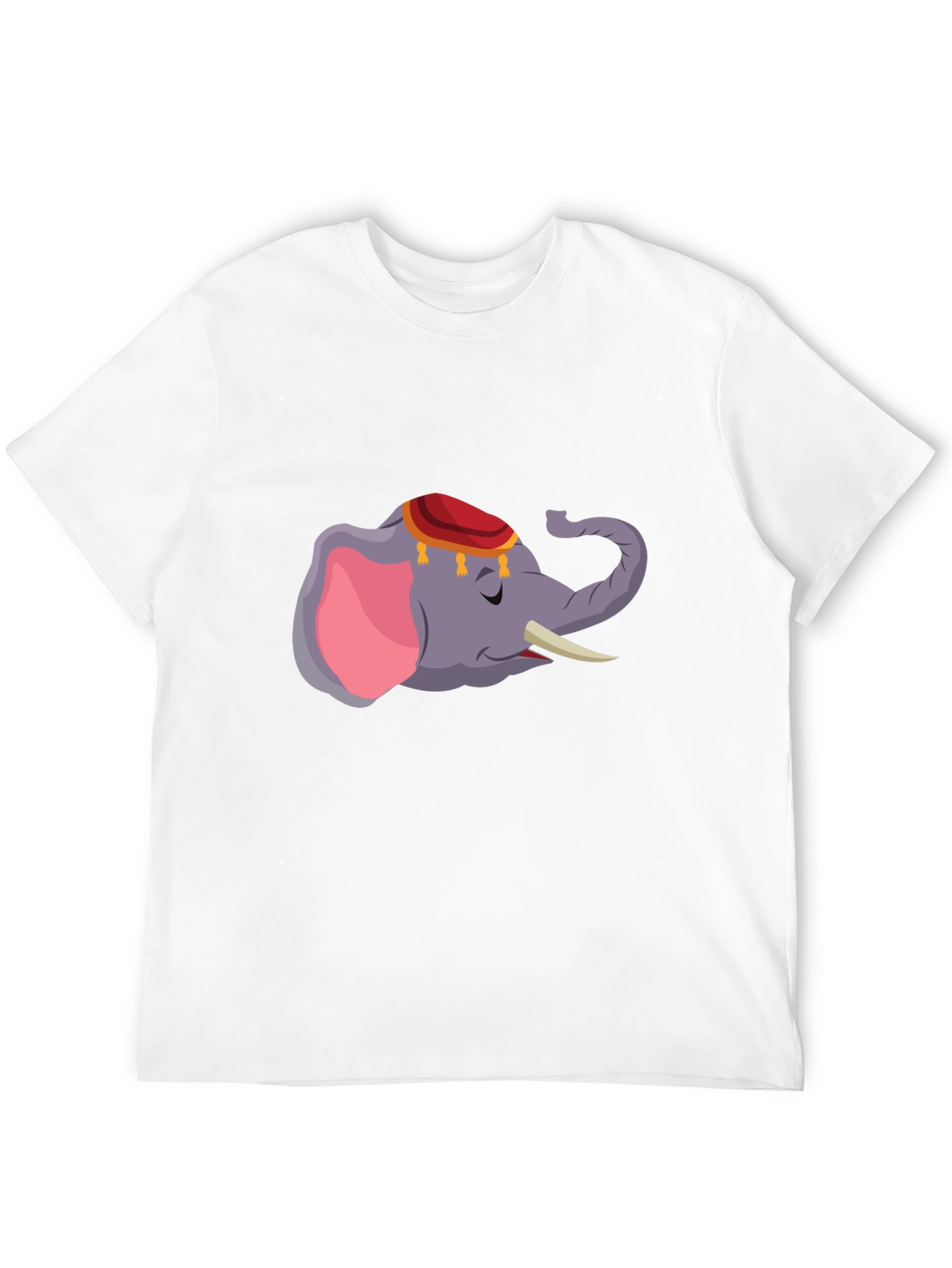 Elephant Cartoon Graphic Tee