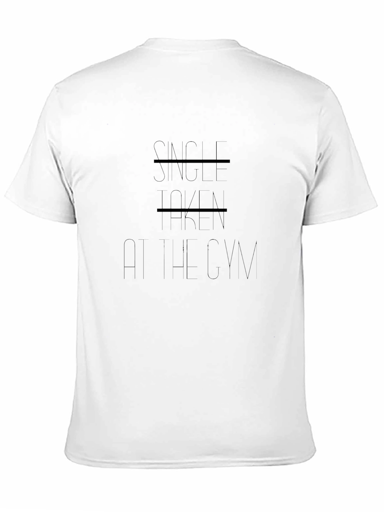 Single Taken at the Gym Graphic Tee