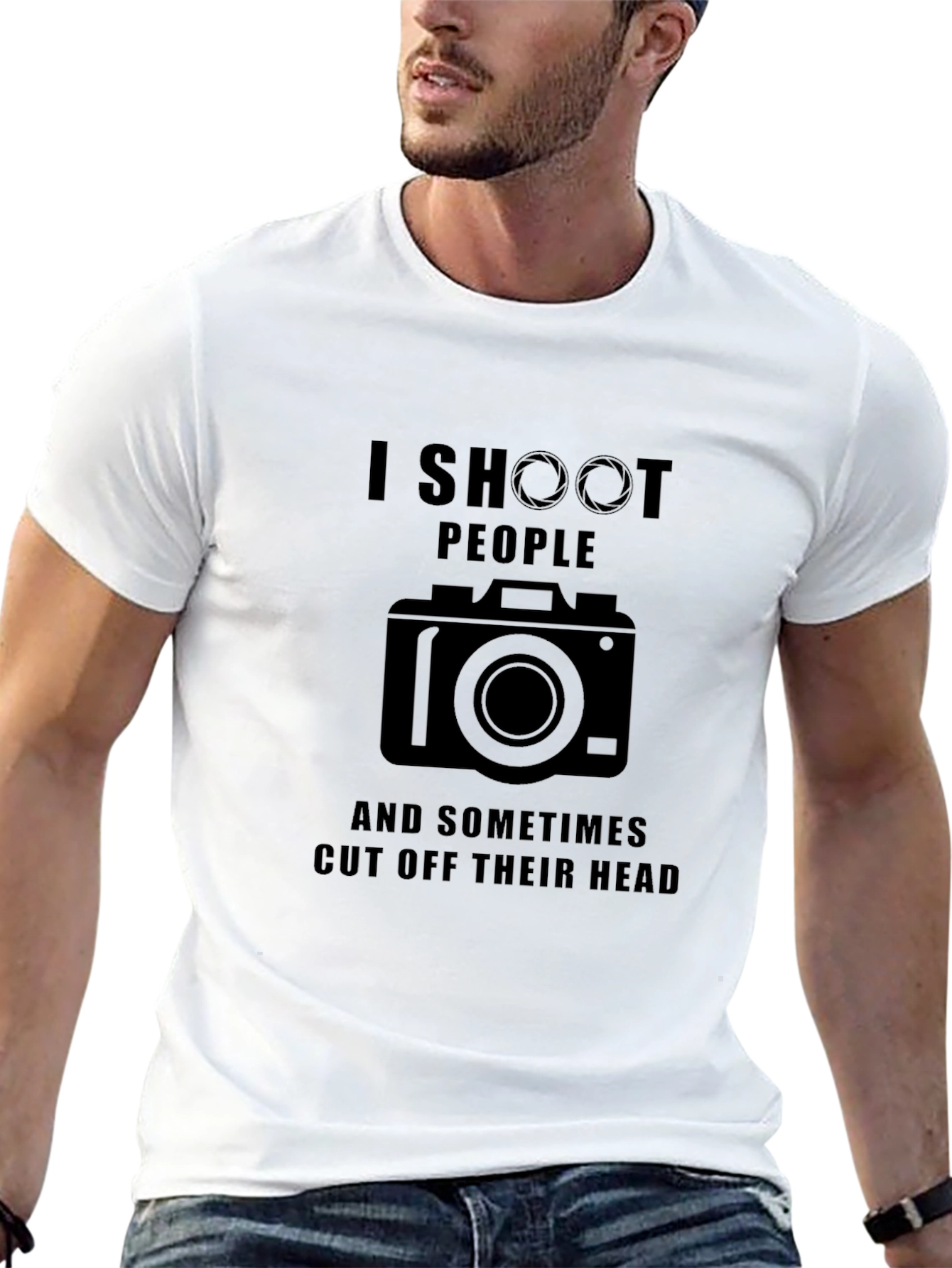 Funny Photographer T-Shirt - I Shoot People
