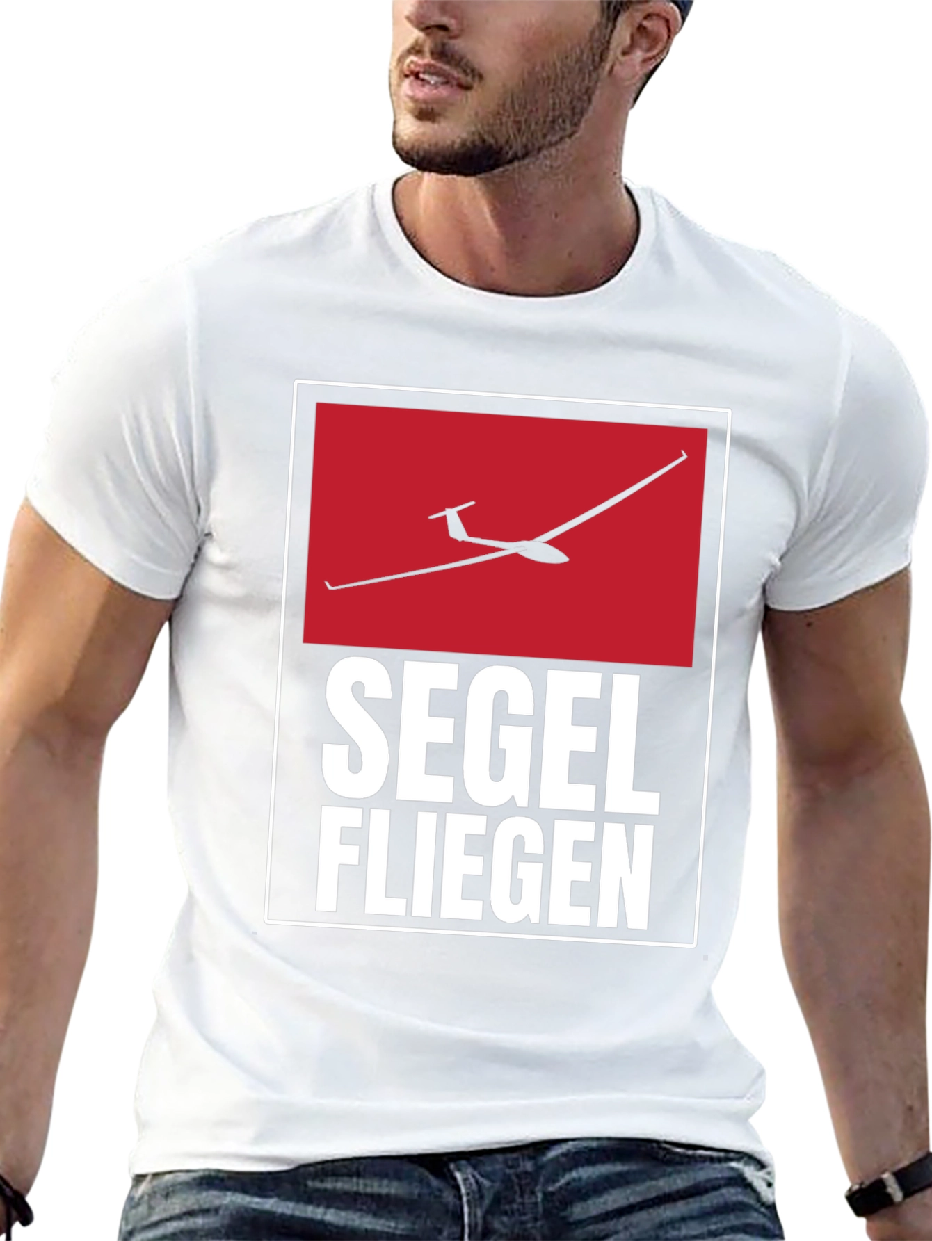 Segelfliegen Glider T-Shirt - Black