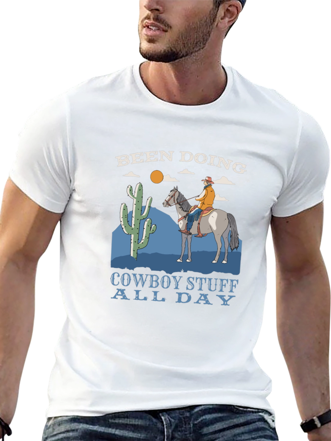 Cowboy Stuff All Day Graphic Tee