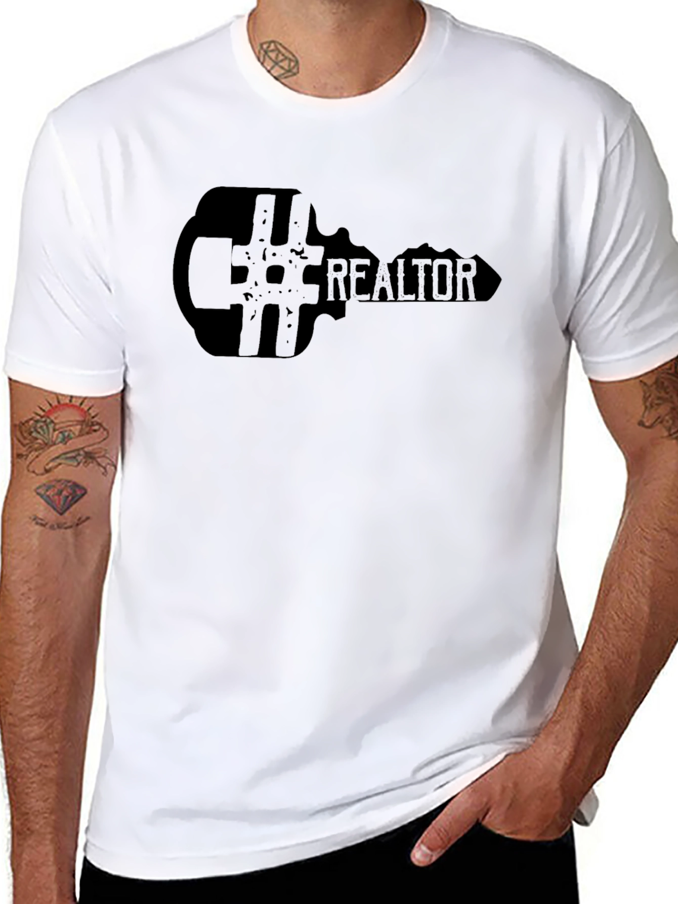 Realtor Key Design T-Shirt