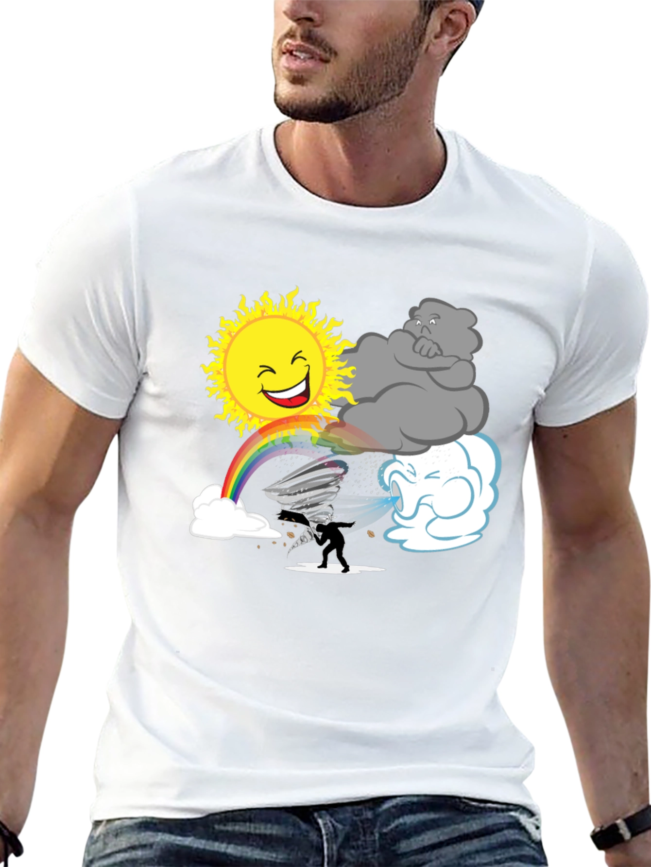 Weather Pattern Graphic T-Shirt
