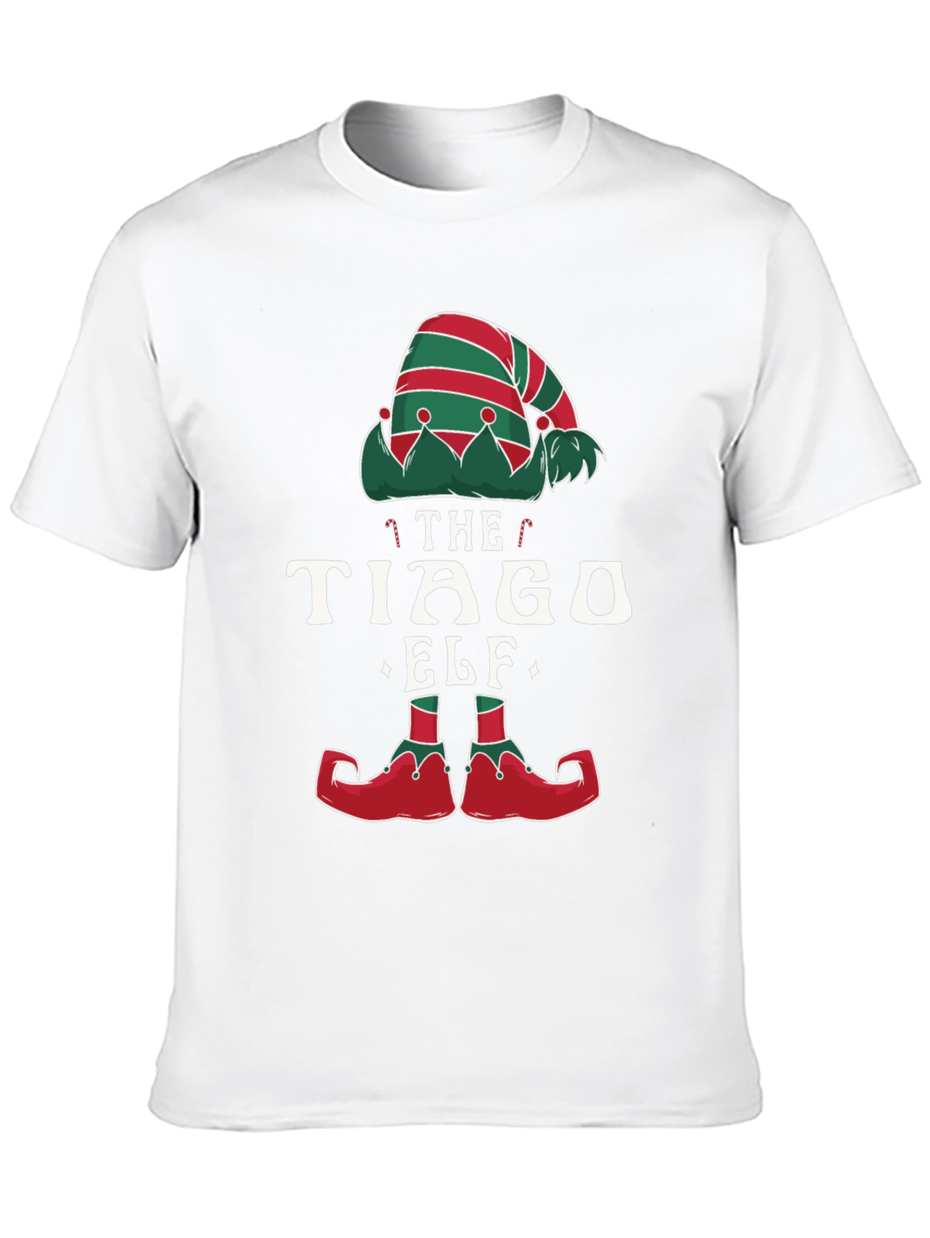 The Tiago Elf Matching Family Christmas T-Shirt