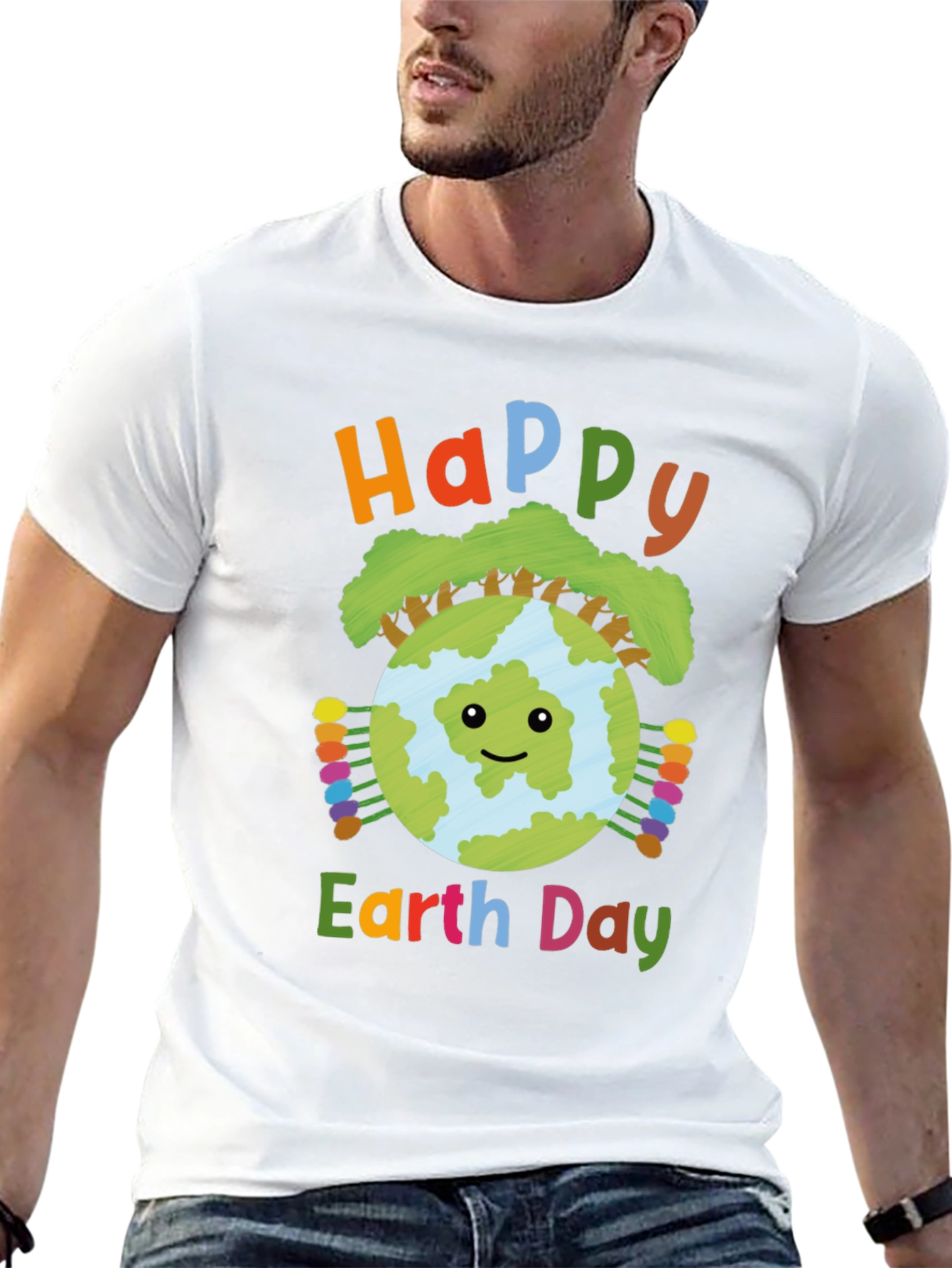 Happy Earth Day T-Shirt - Earth Graphic Tee