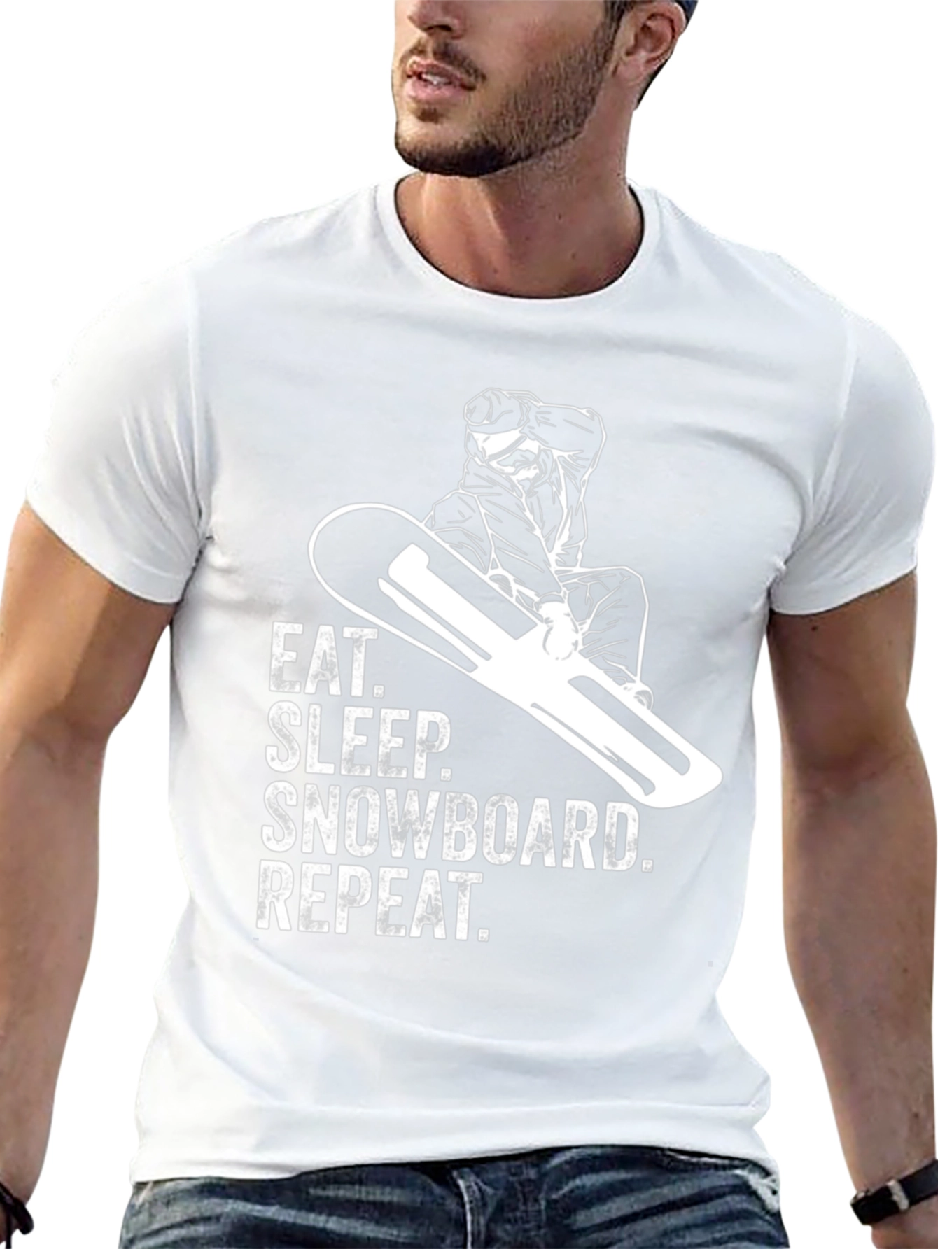 Eat Sleep Snowboard Repeat T-Shirt