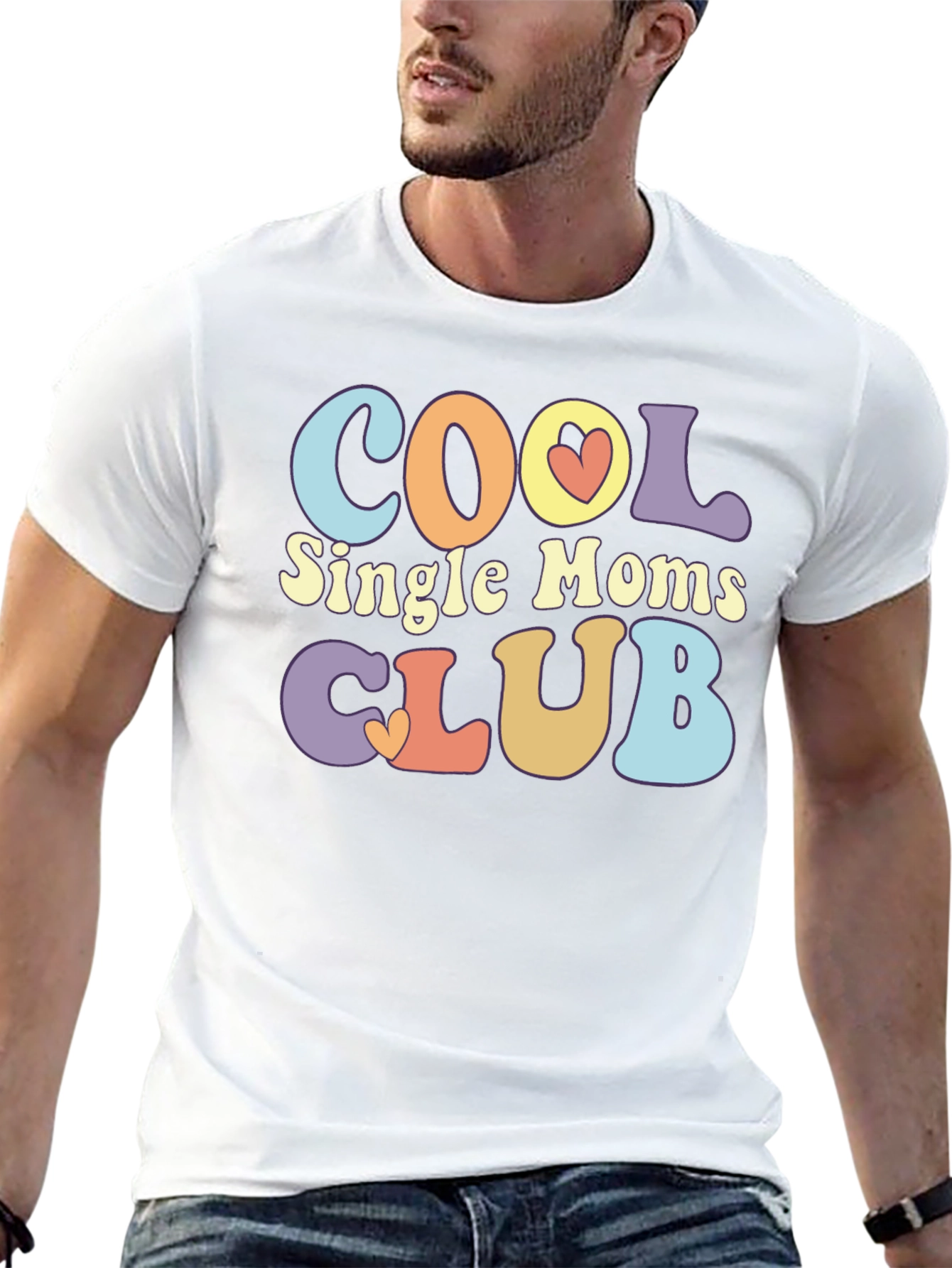 Cool Single Moms Club Graphic T-Shirt