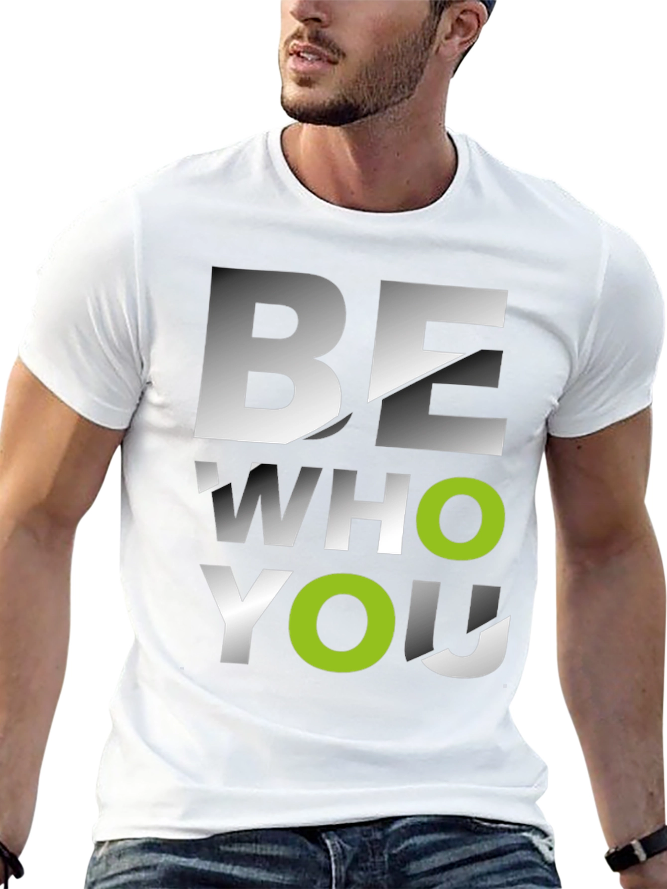 Be Who You Are Graphic Tee - Modern Style