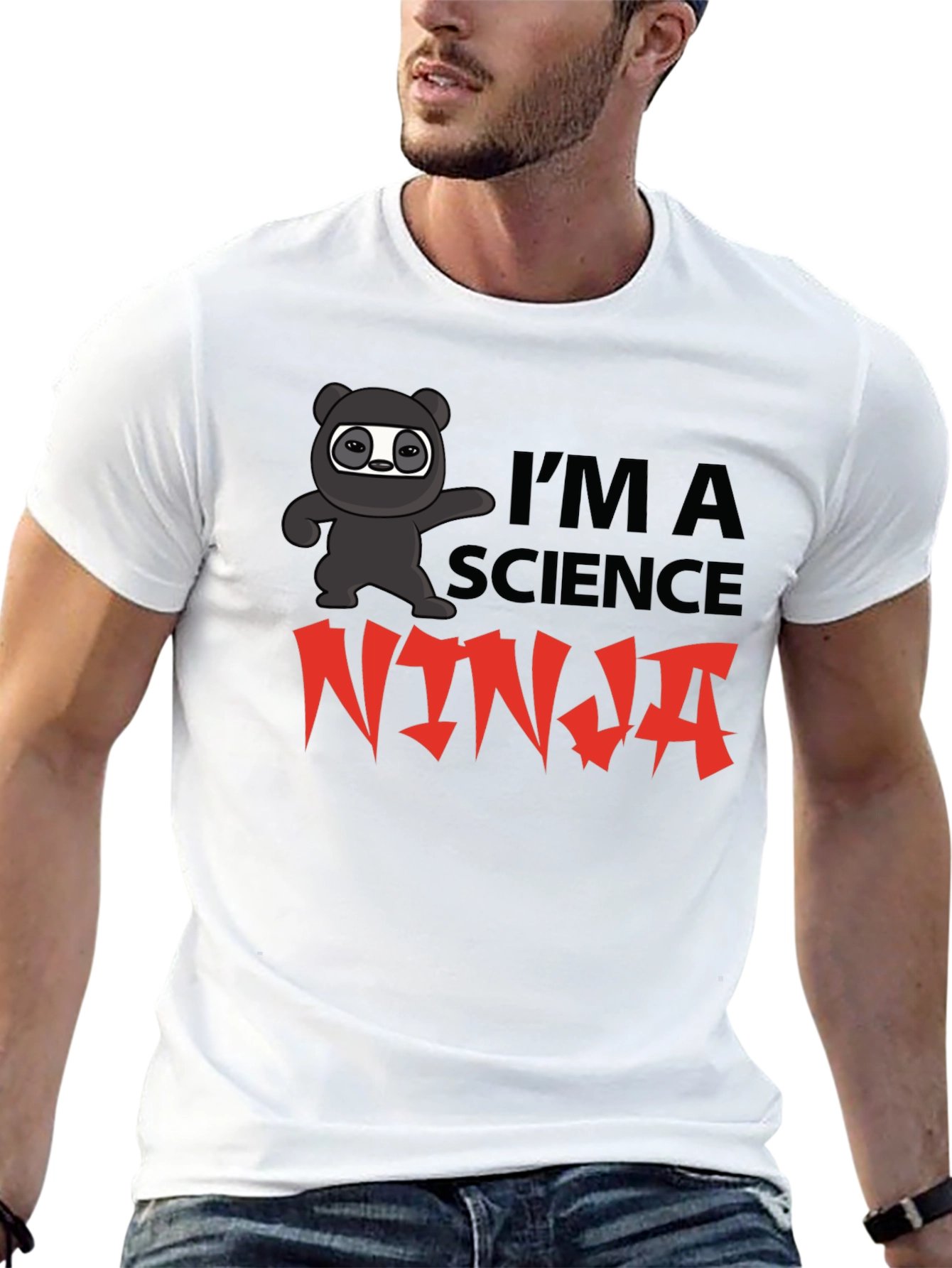 Science Ninja T-Shirt - Fun Geek Tee