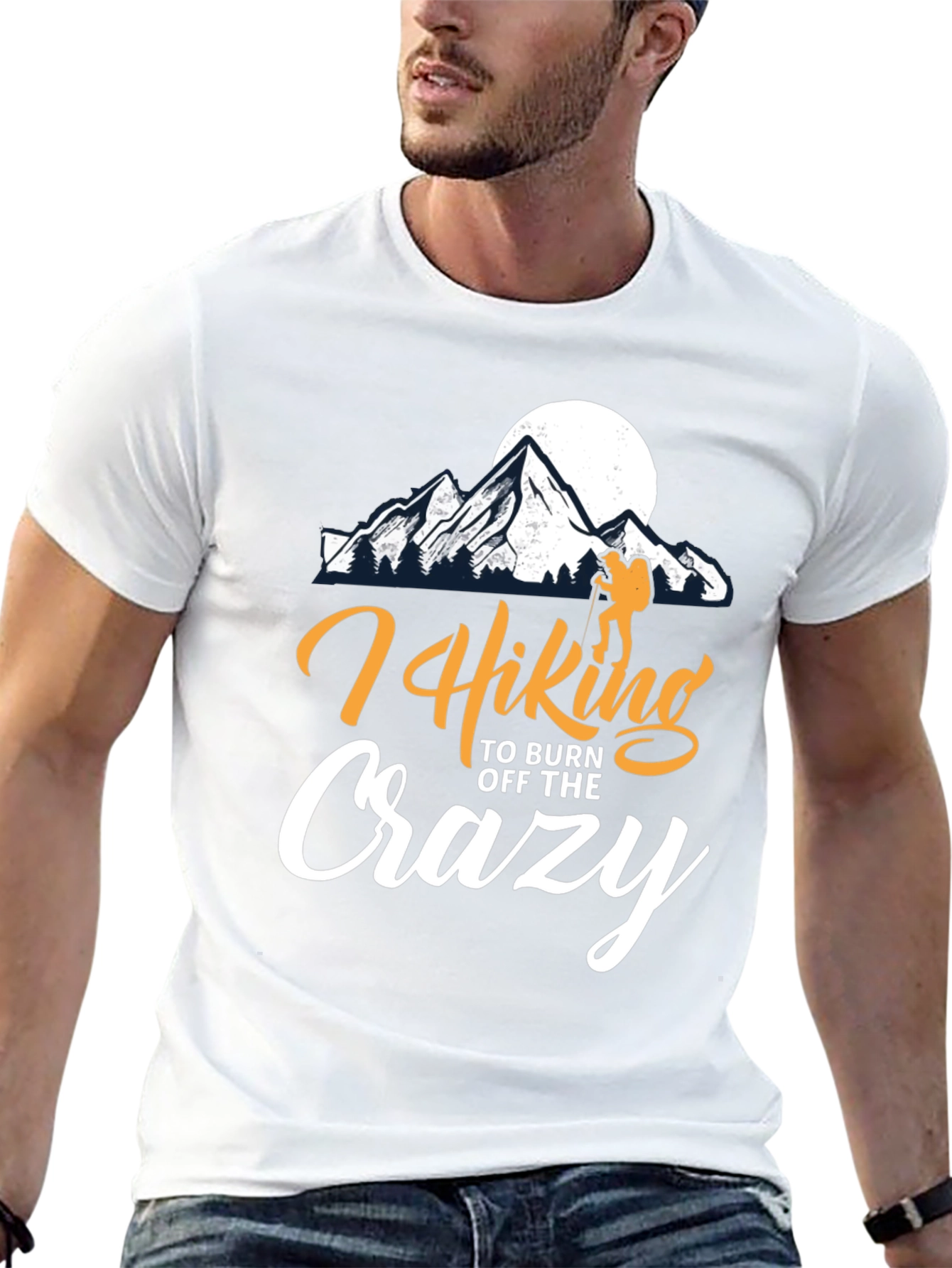 Hiking to Burn Off The Crazy T-Shirt