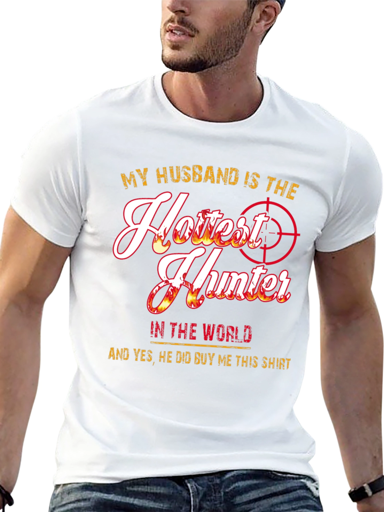 Hottest Hunter Husband T-Shirt