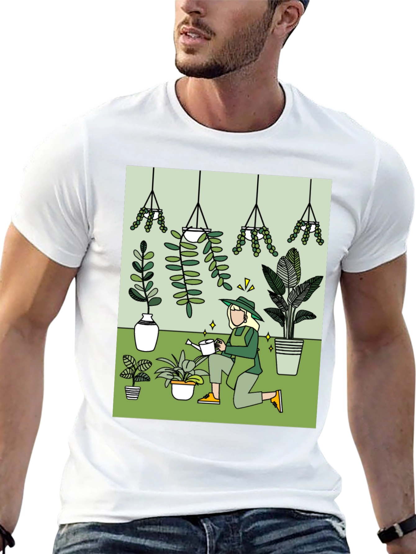 Botanical Gardener Graphic T-Shirt