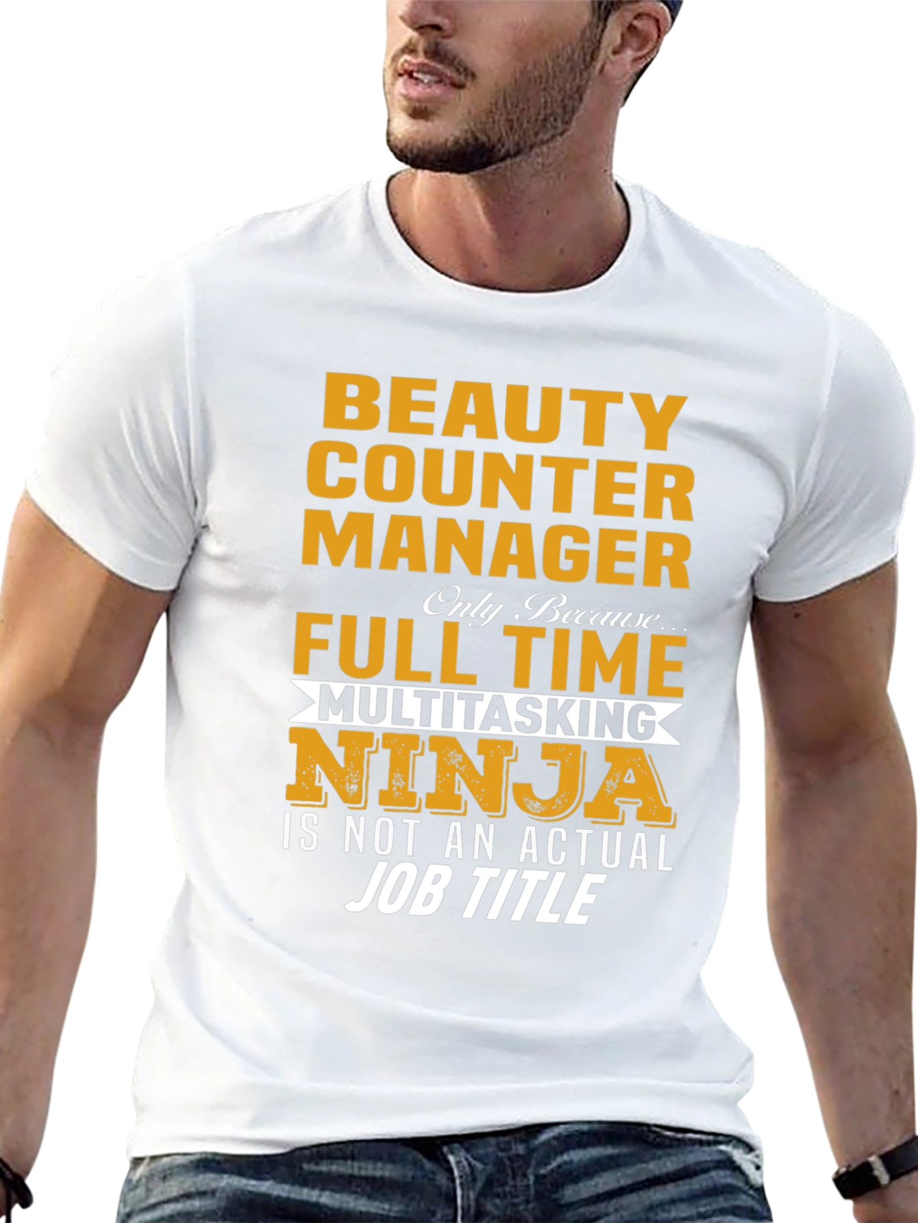 Beauty Counter Manager Full Time Ninja T-Shirt