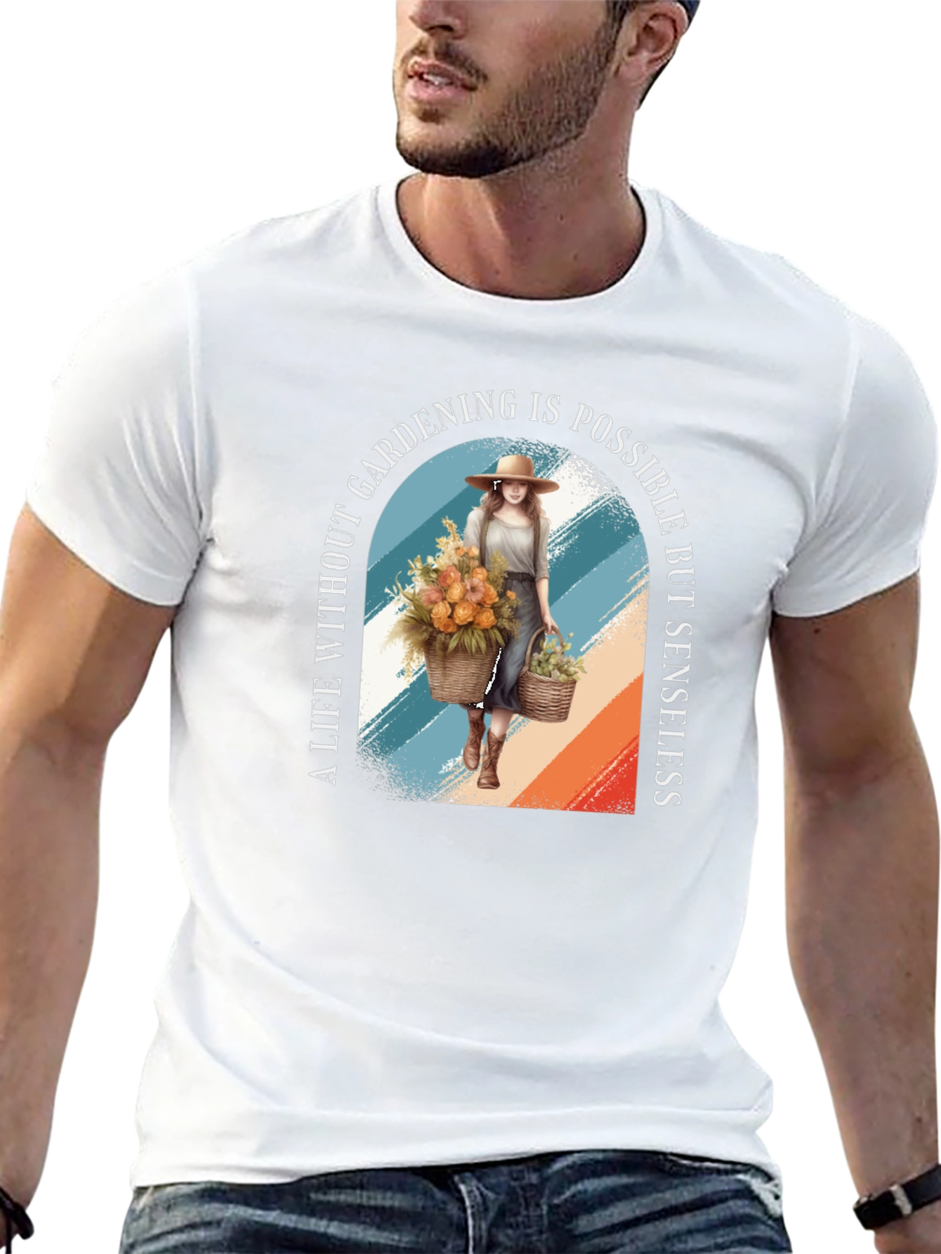 Gardening Lover T-Shirt - Life Without Gardening