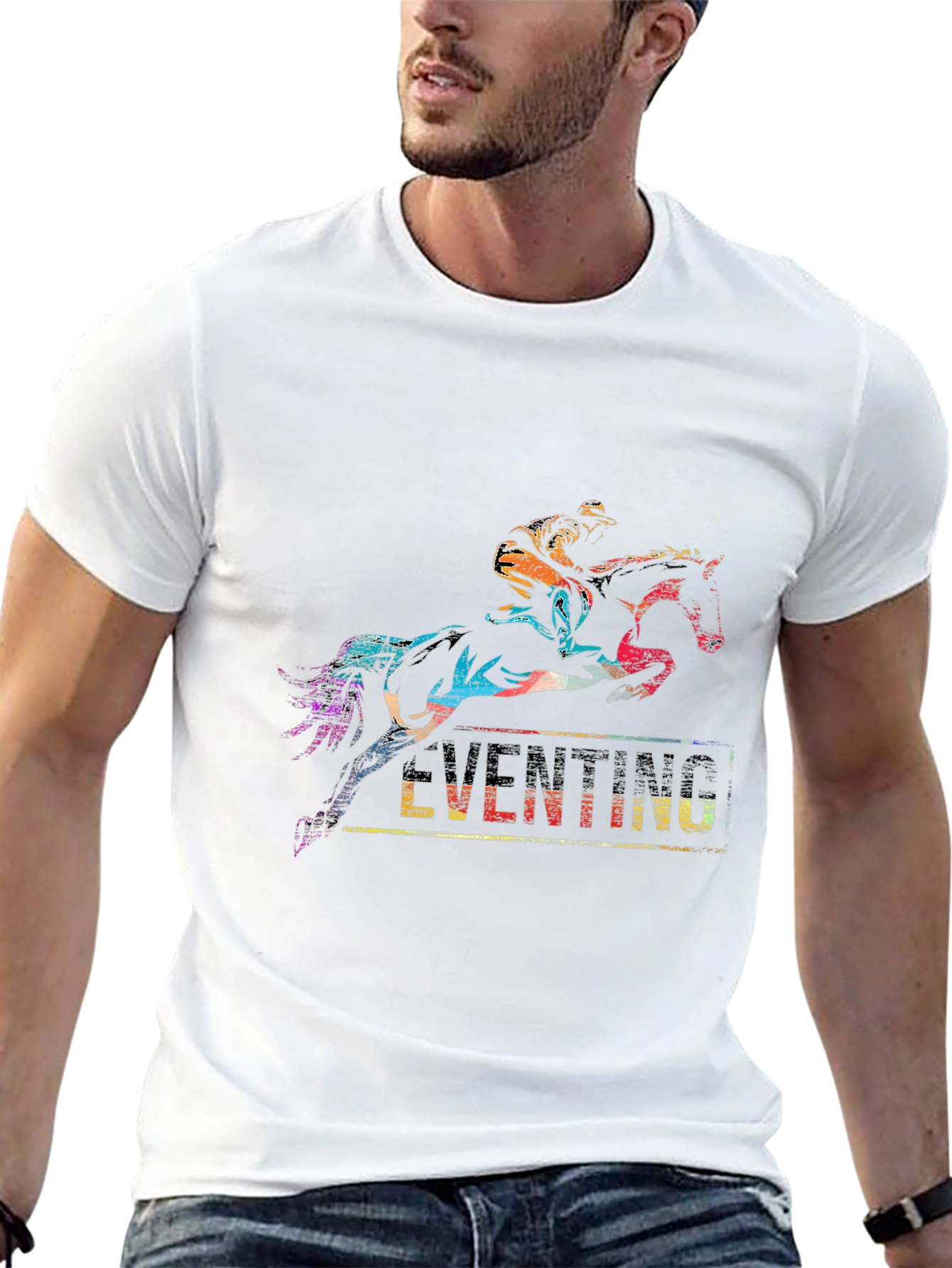 Eventing Horse Rider Graphic Tee