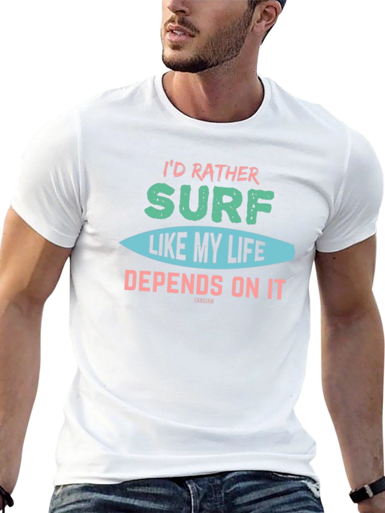 Id Rather Surf T-Shirt