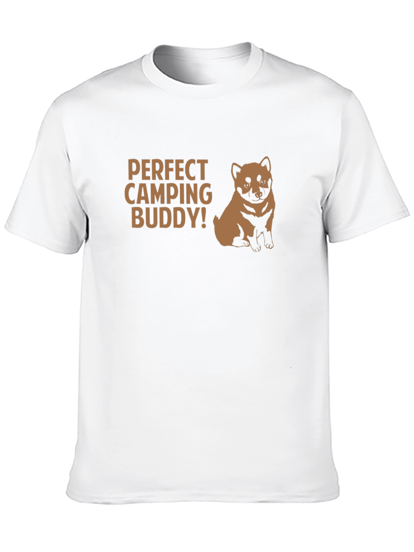 Perfect Camping Buddy Dog Graphic Tee