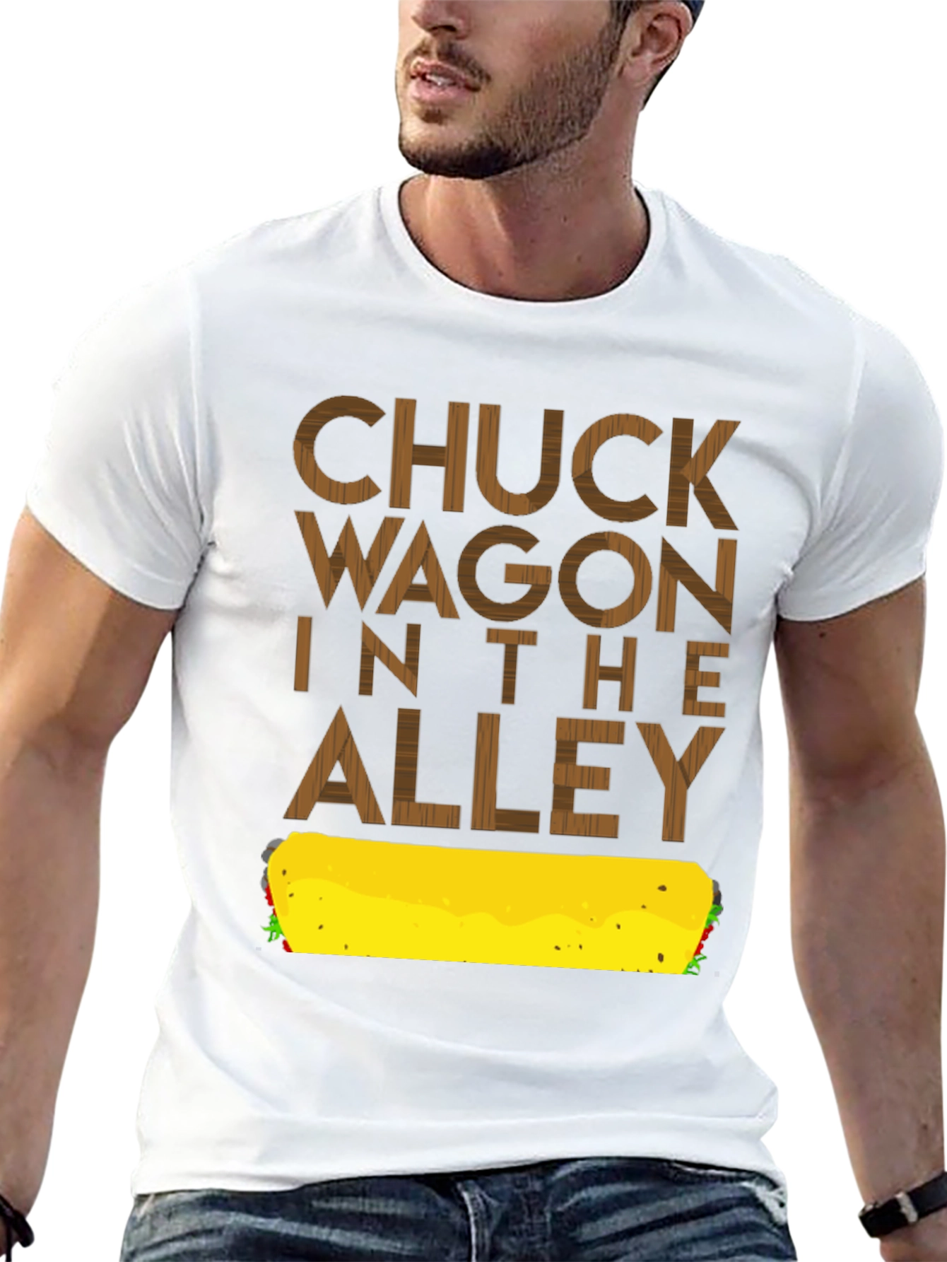 Chuck Wagon in the Alley T-Shirt