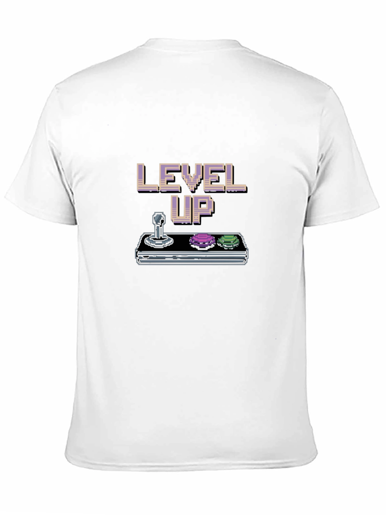 Level Up Gamer T-Shirt - Retro Arcade Style