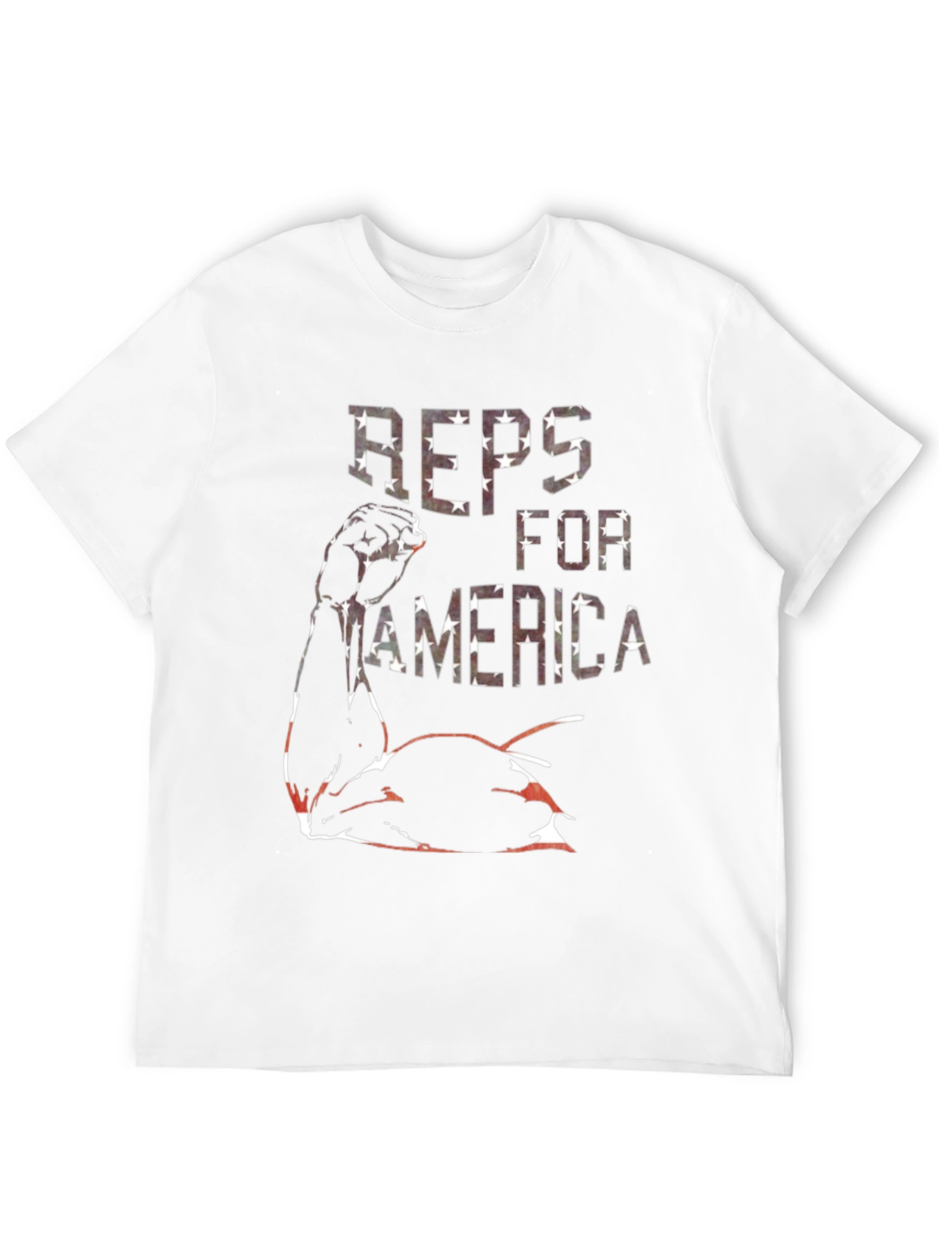 Reps for America Patriotic Graphic T-Shirt