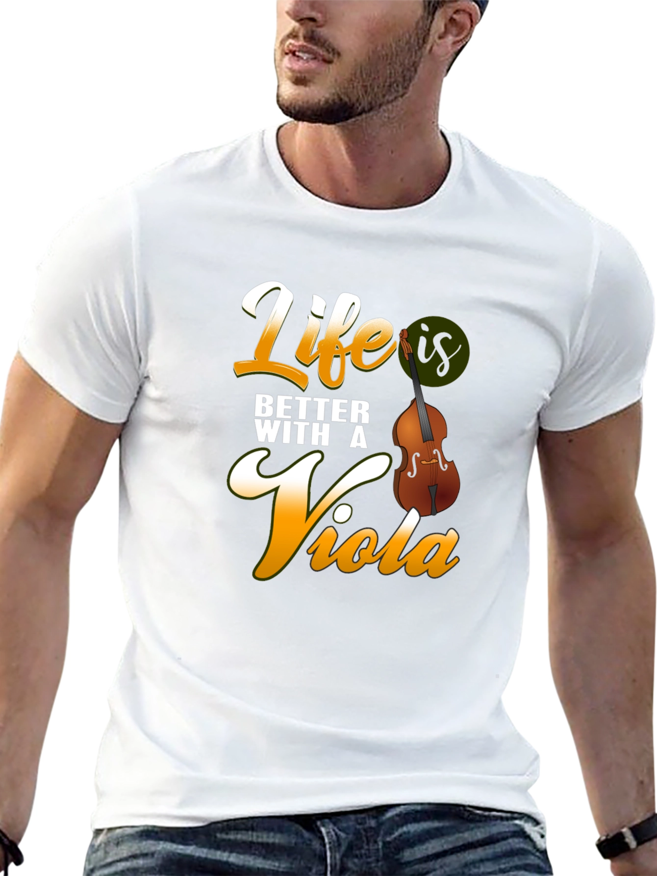 Life is Better with a Viola T-Shirt