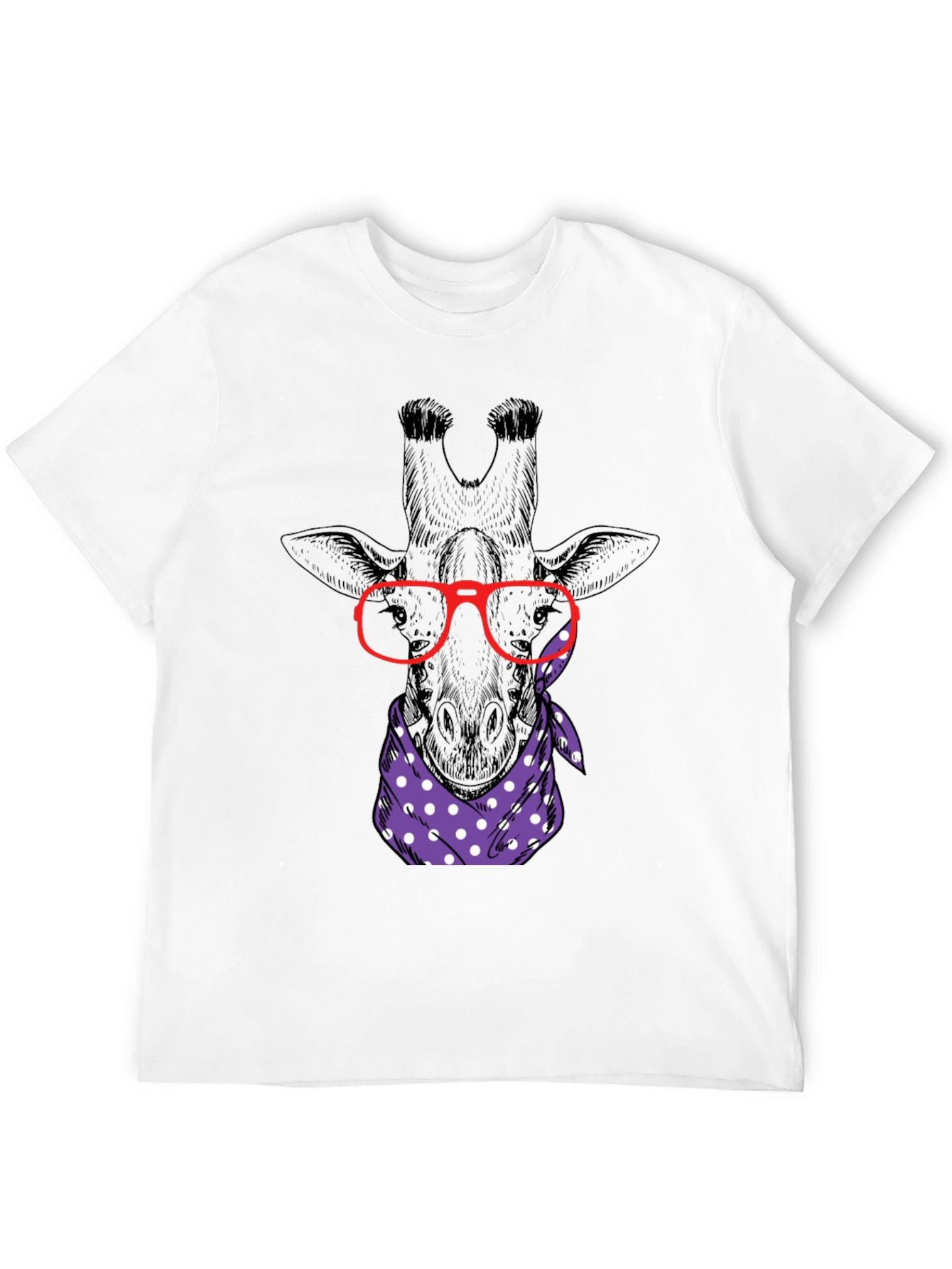 Giraffe Nerd T-Shirt