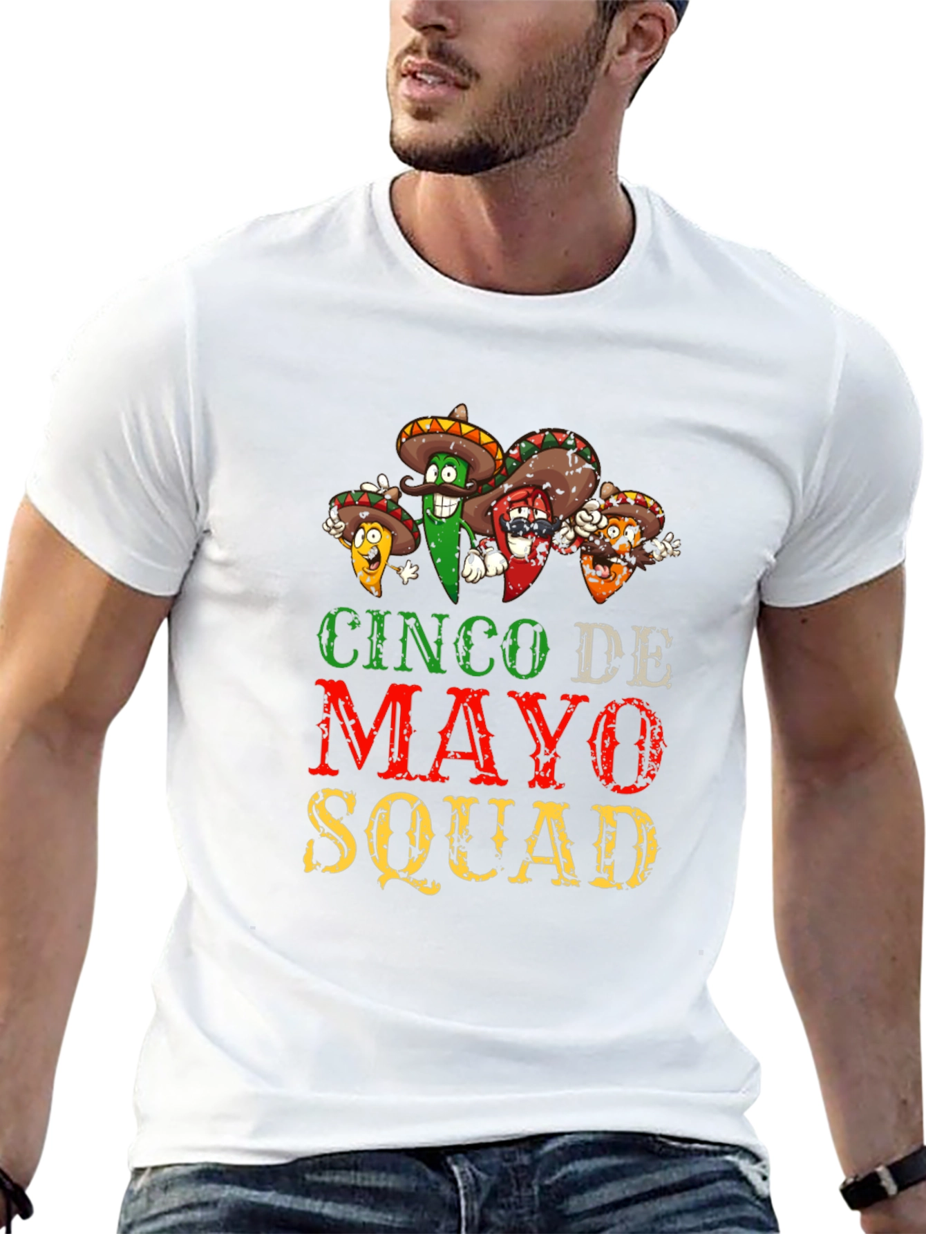 Cinco De Mayo Squad Graphic Tee