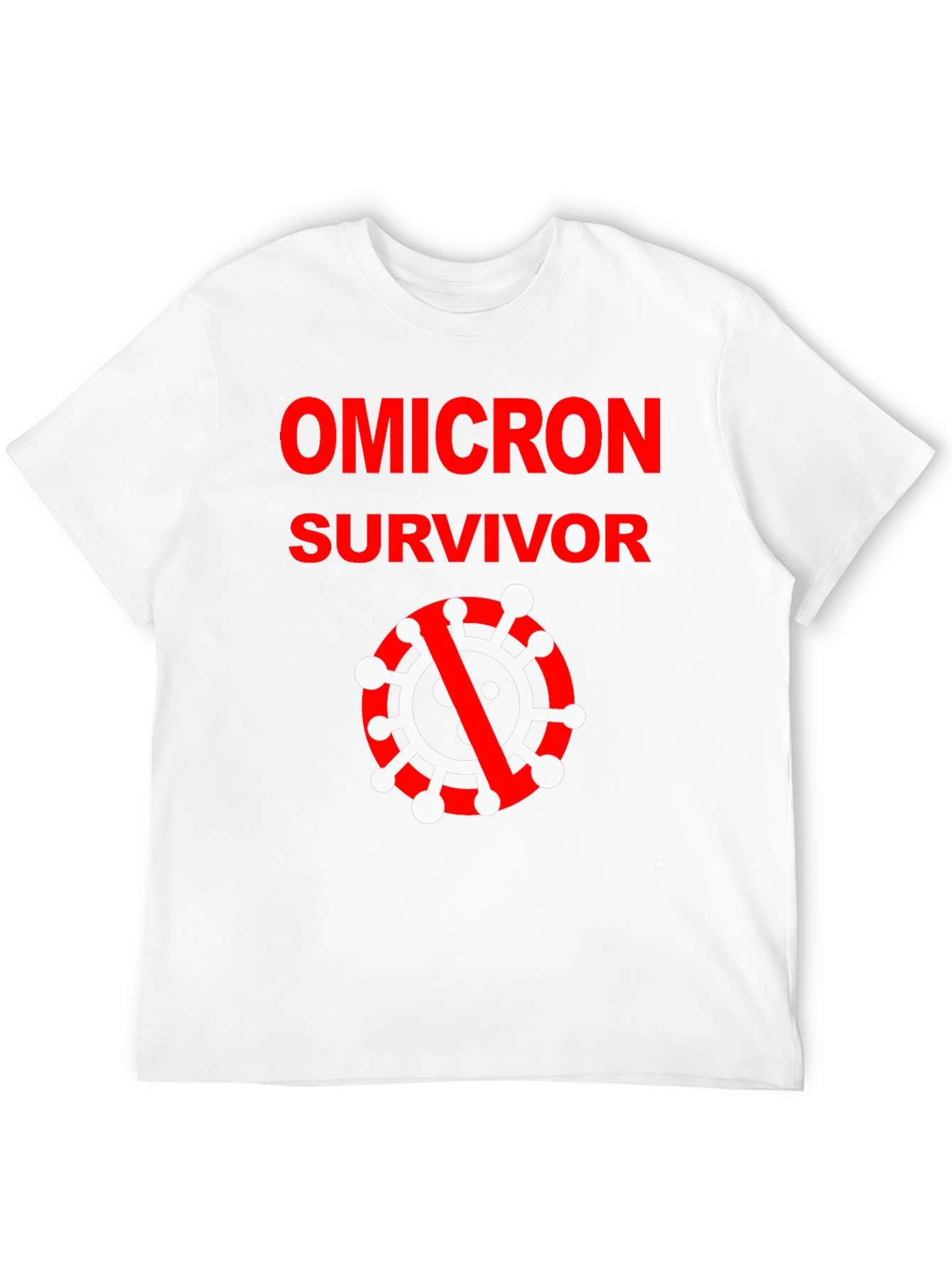 Omicron Survivor Black T-Shirt