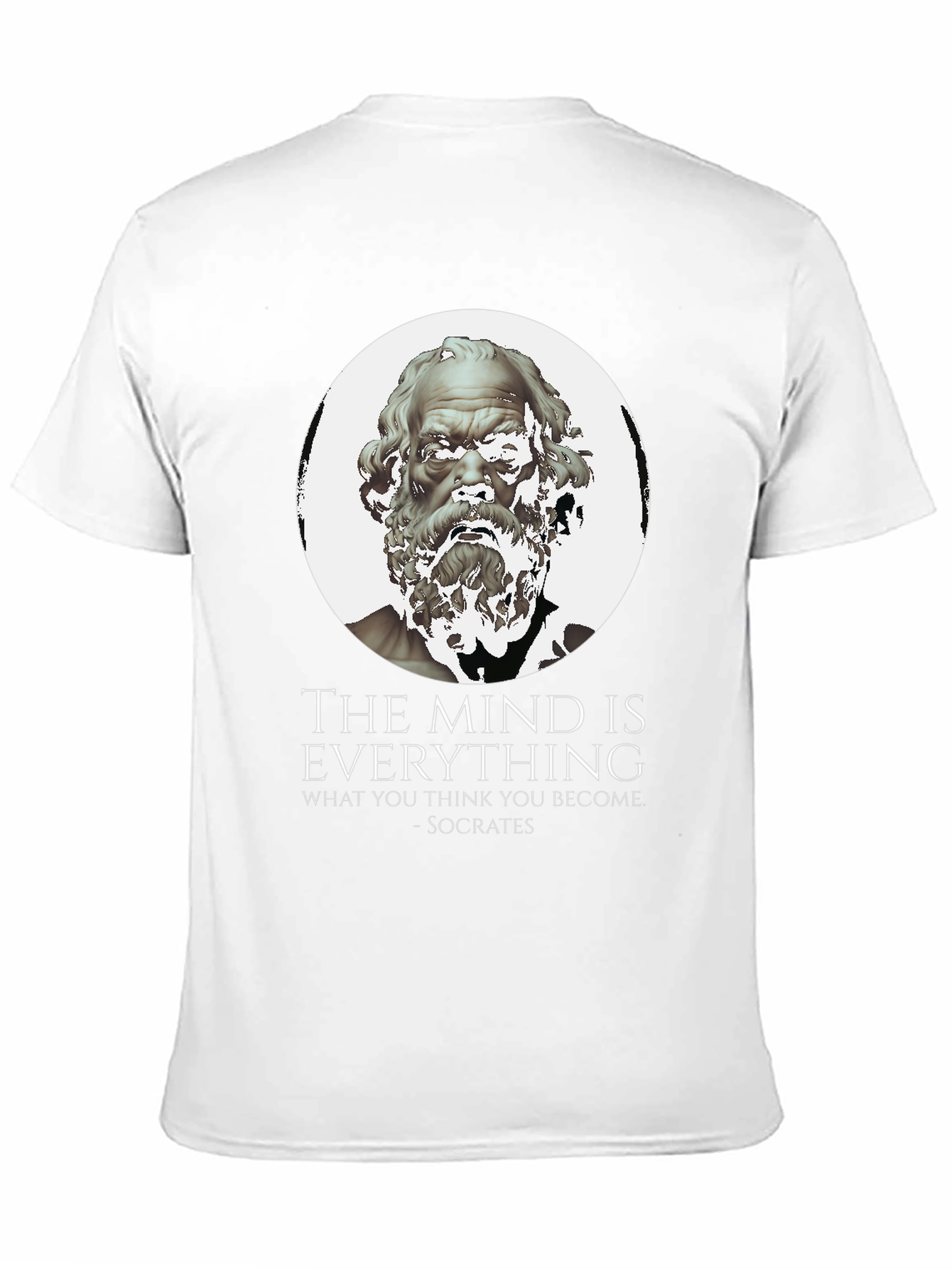 Socrates Quote T-Shirt - The Mind Is Everything